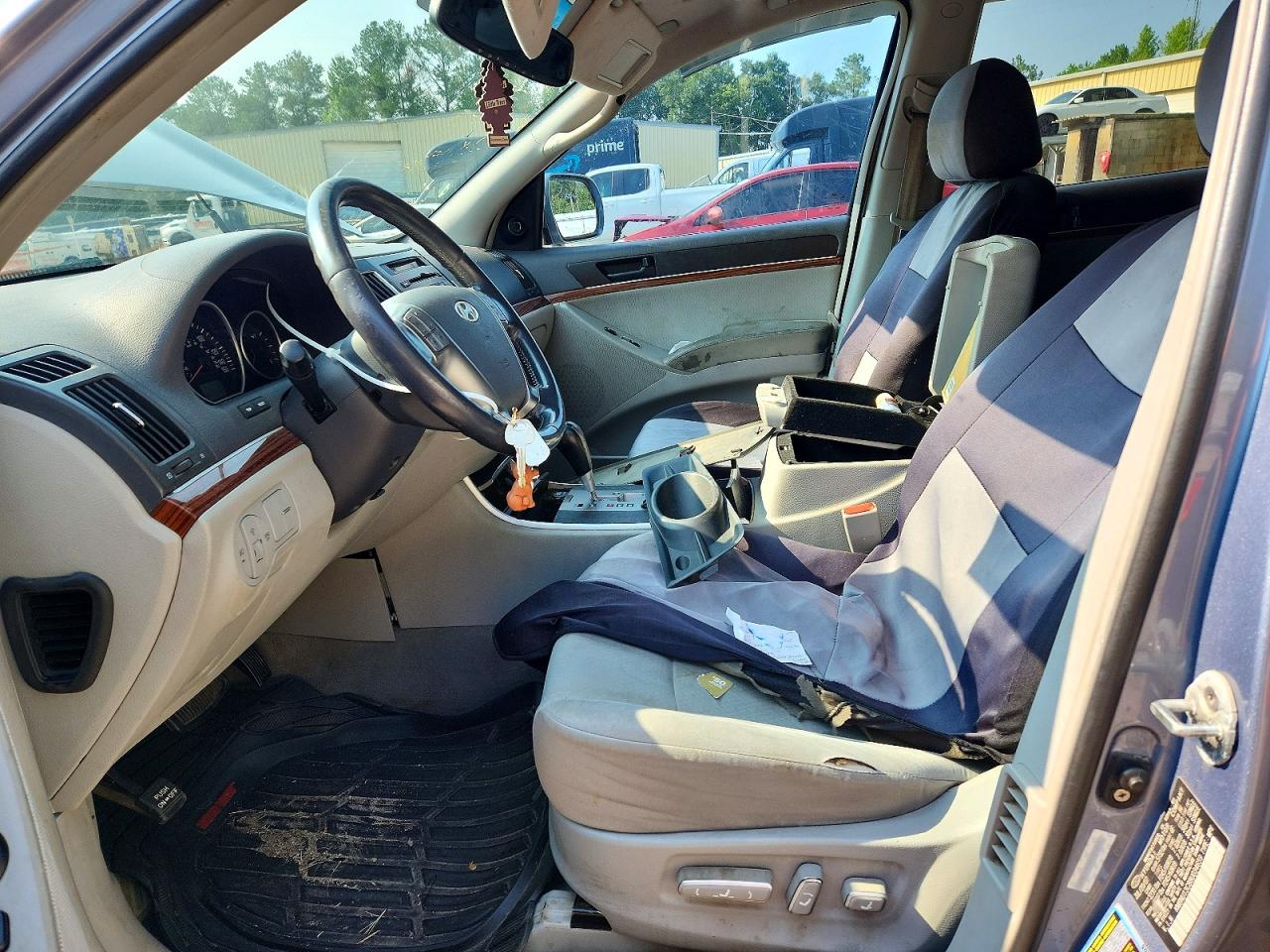 2008 Hyundai Veracruz Gls Gray vin: KM8NU13C88U034659