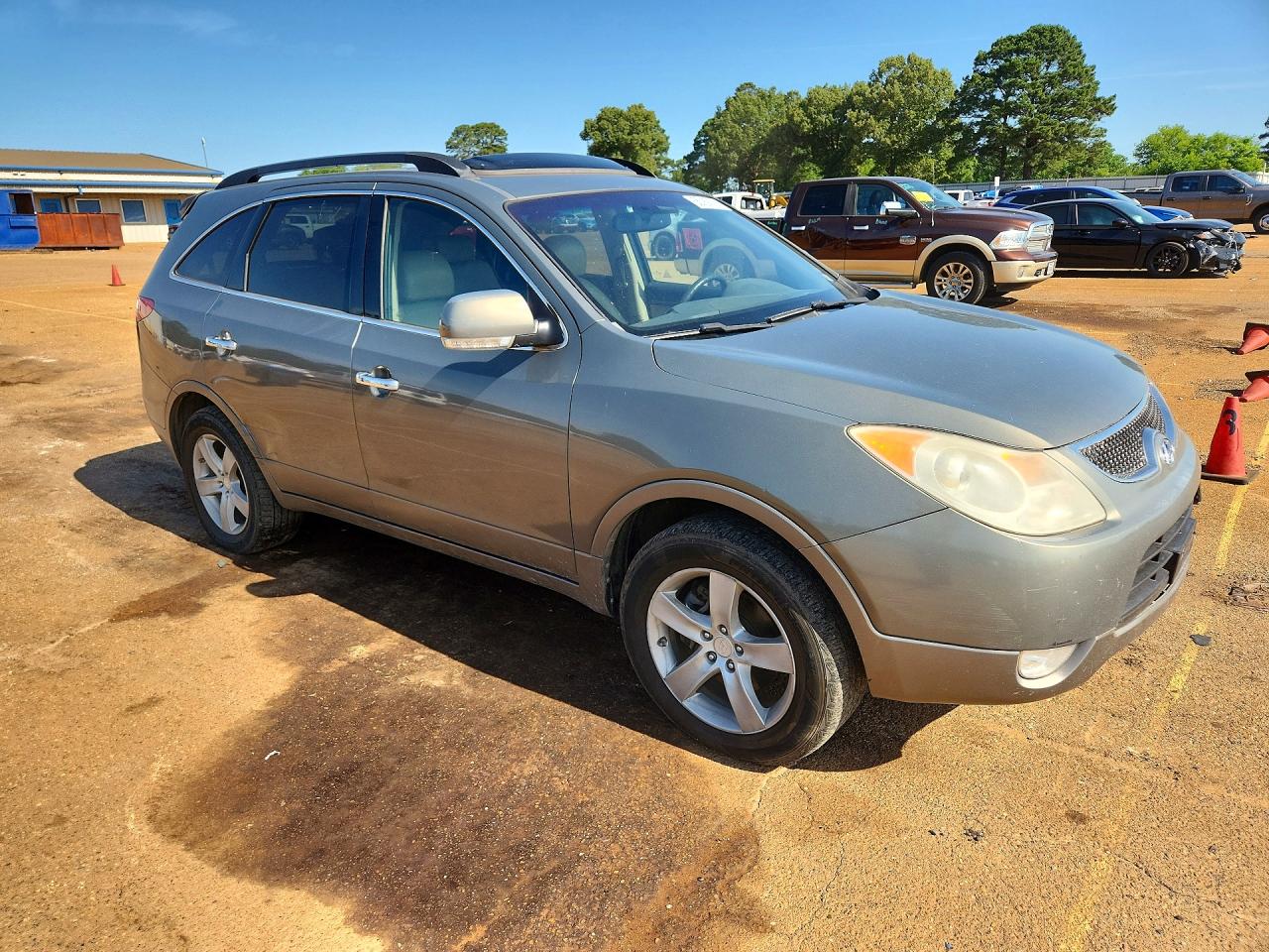 2008 Hyundai Veracruz Gls Green vin: KM8NU13C88U069167