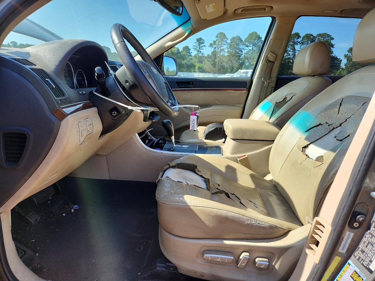 2008 Hyundai Veracruz Gls Green vin: KM8NU13C88U069167