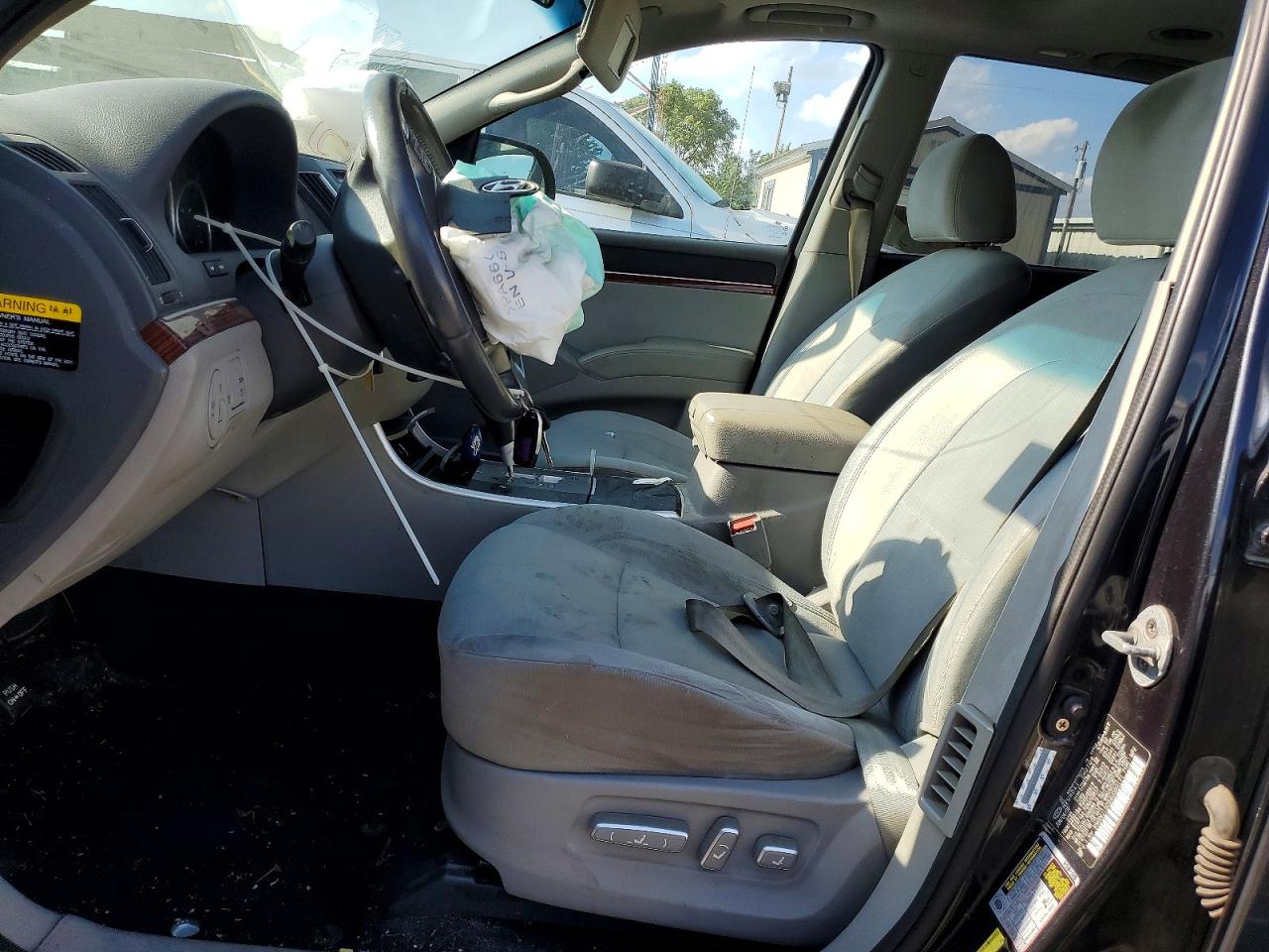 2009 Hyundai Veracruz Gls Black vin: KM8NU13C89U080171