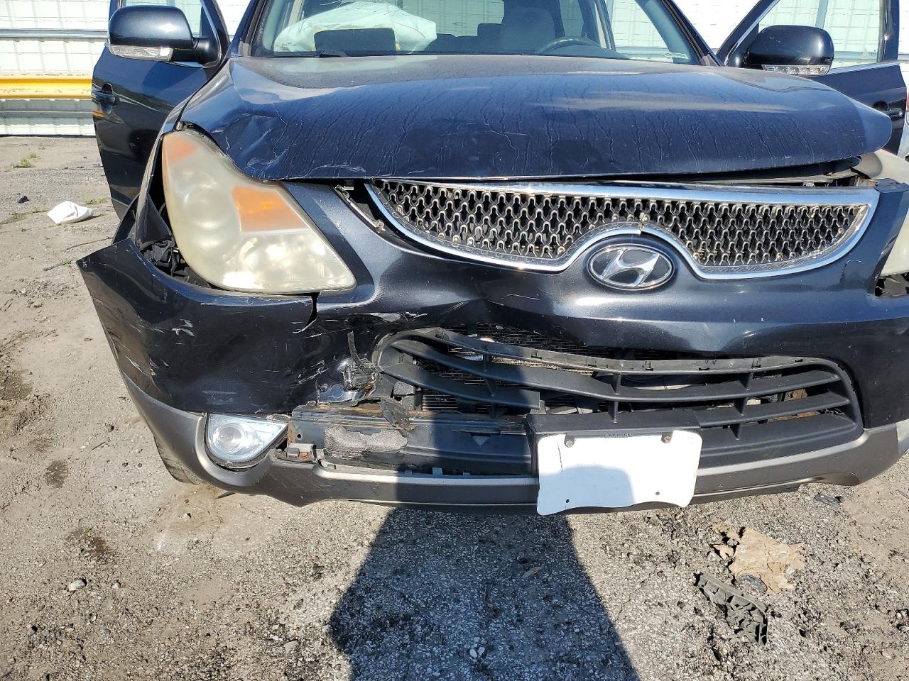 2009 Hyundai Veracruz Gls Black vin: KM8NU13C89U080171