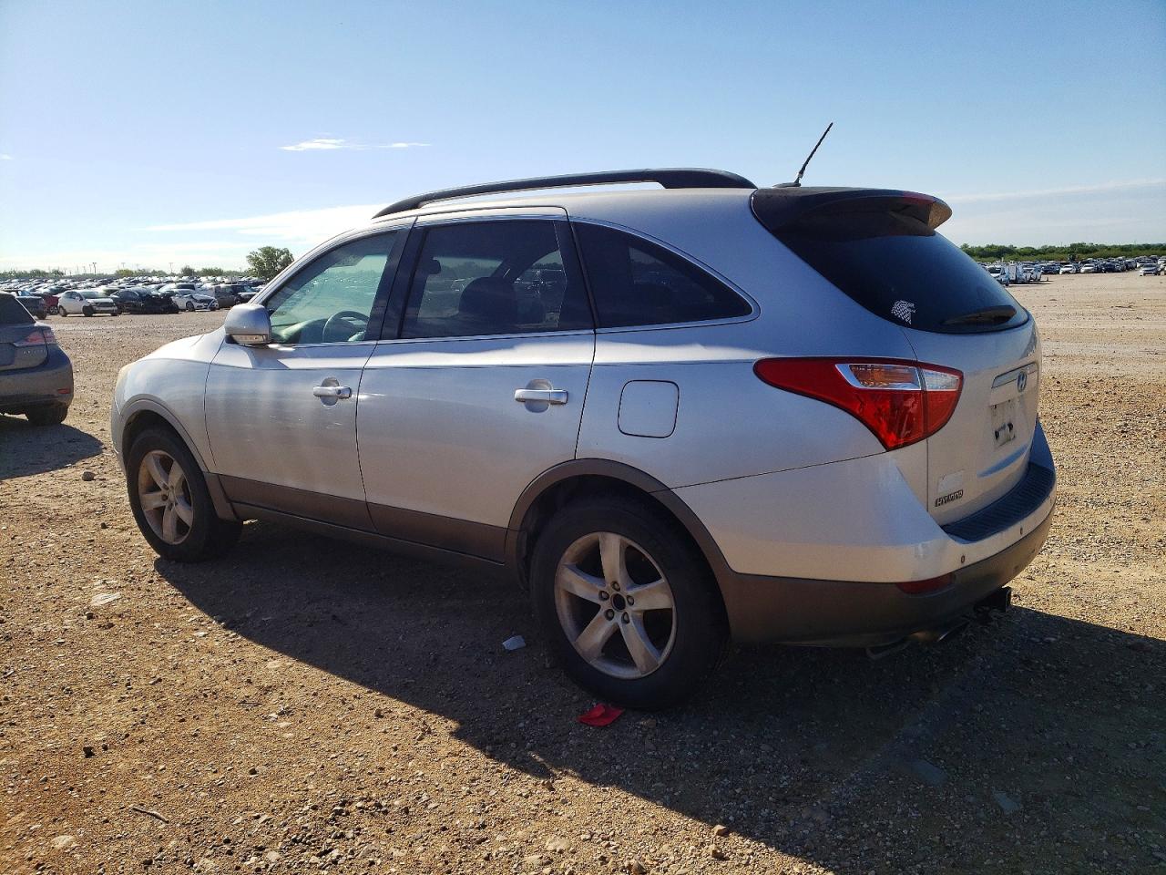2007 Hyundai Veracruz Gls Silver vin: KM8NU13C97U005752