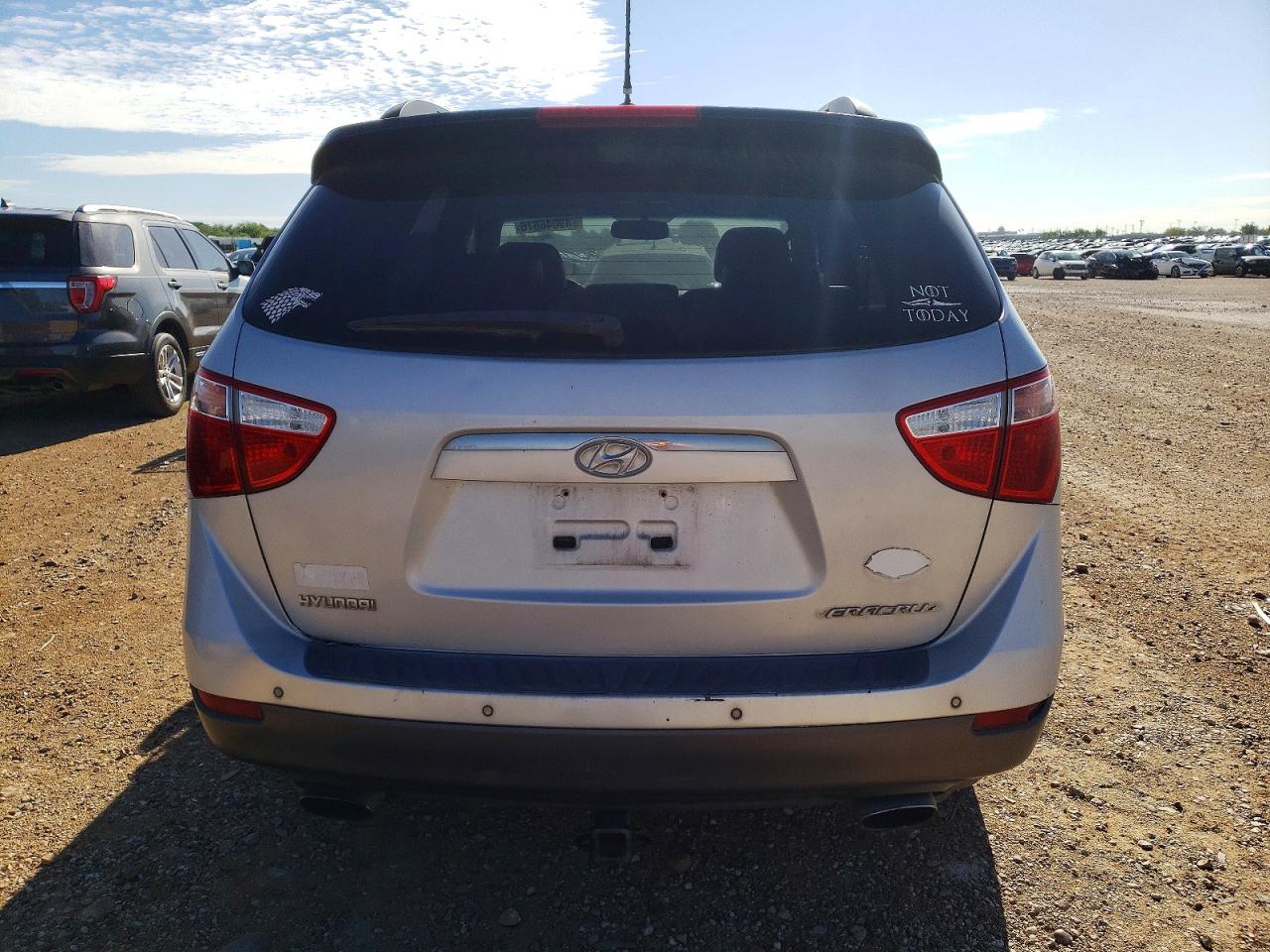 2007 Hyundai Veracruz Gls Silver vin: KM8NU13C97U005752