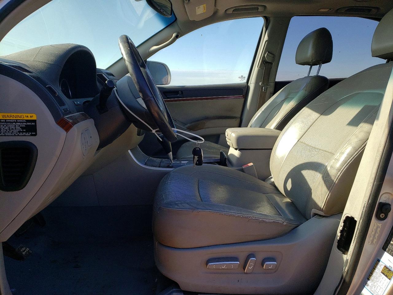 2007 Hyundai Veracruz Gls Silver vin: KM8NU13C97U005752
