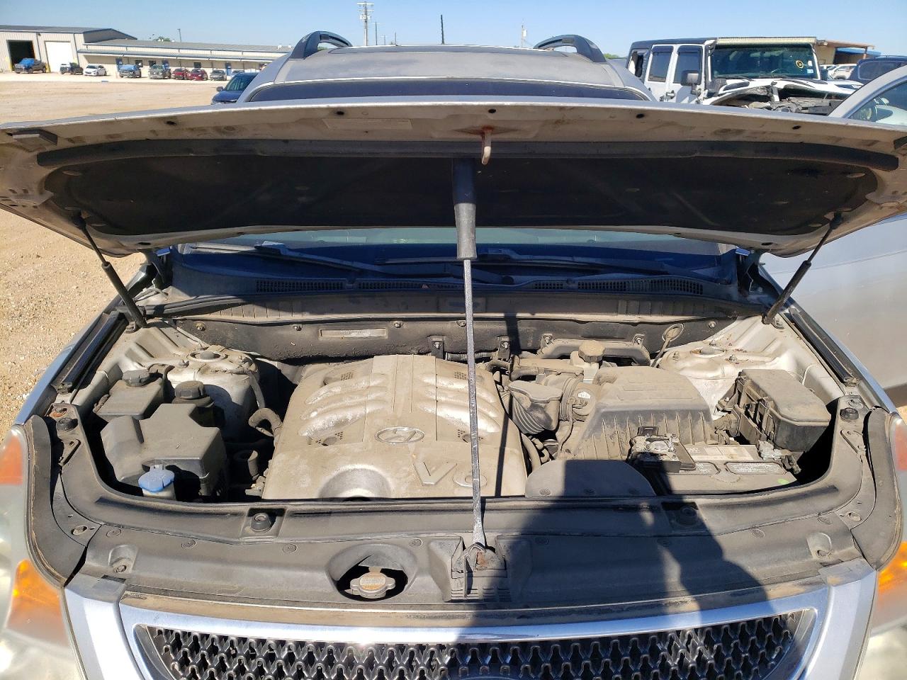 2007 Hyundai Veracruz Gls Silver vin: KM8NU13C97U005752