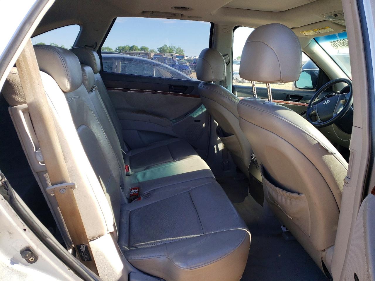 2007 Hyundai Veracruz Gls Silver vin: KM8NU13C97U005752