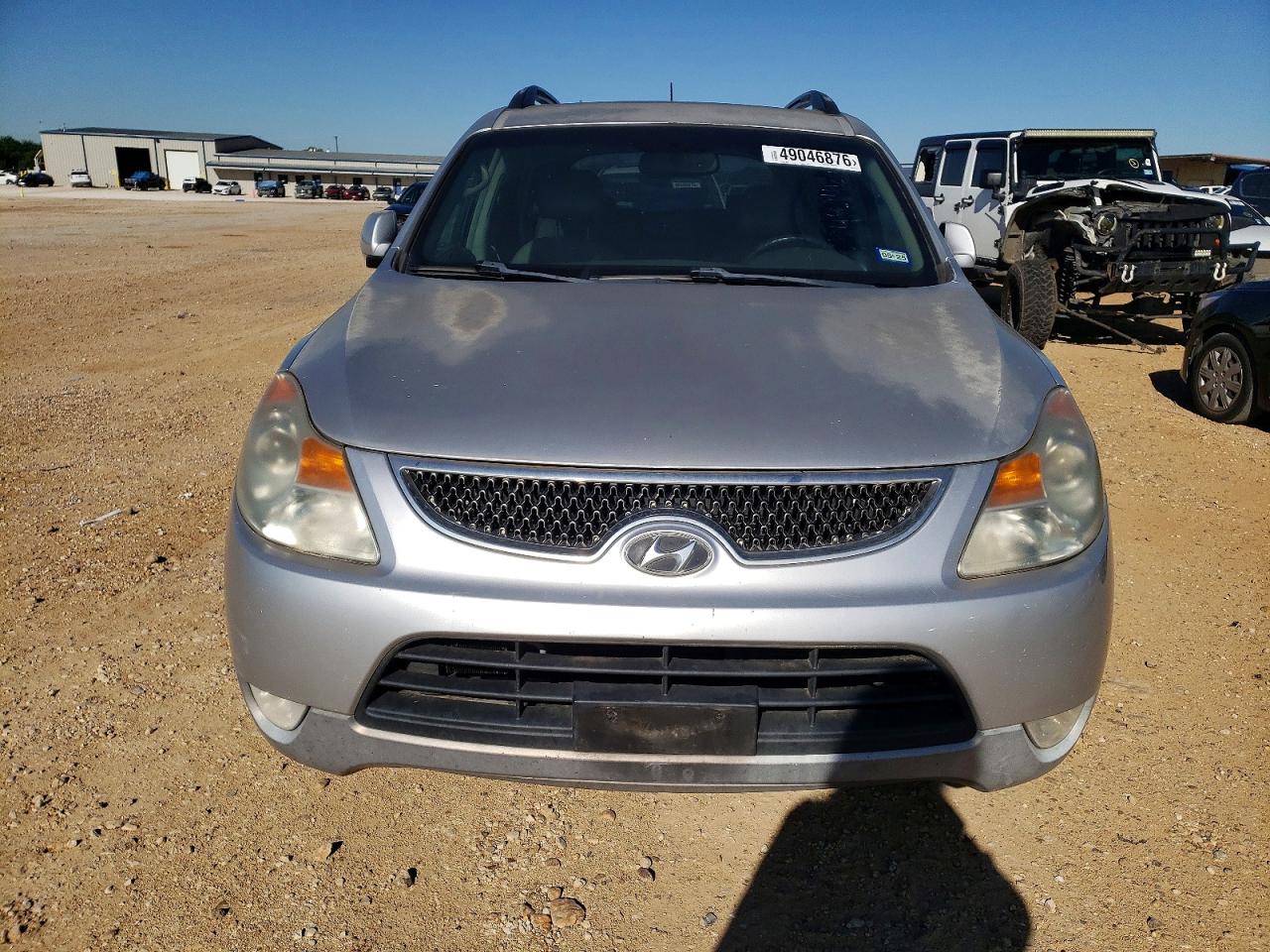 2007 Hyundai Veracruz Gls Silver vin: KM8NU13C97U005752