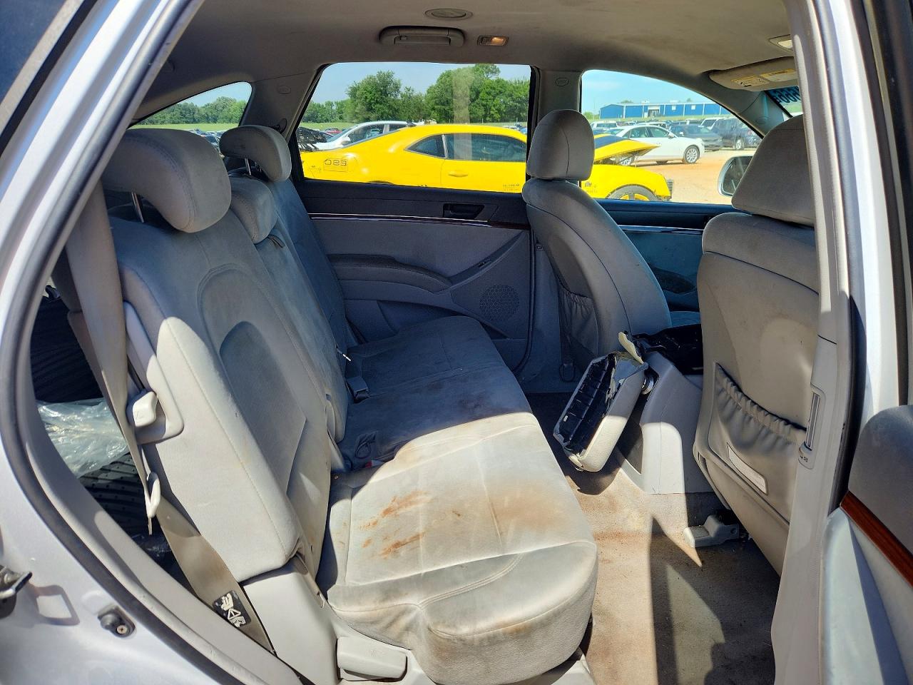 2007 Hyundai Veracruz Gls Silver vin: KM8NU13C97U013737