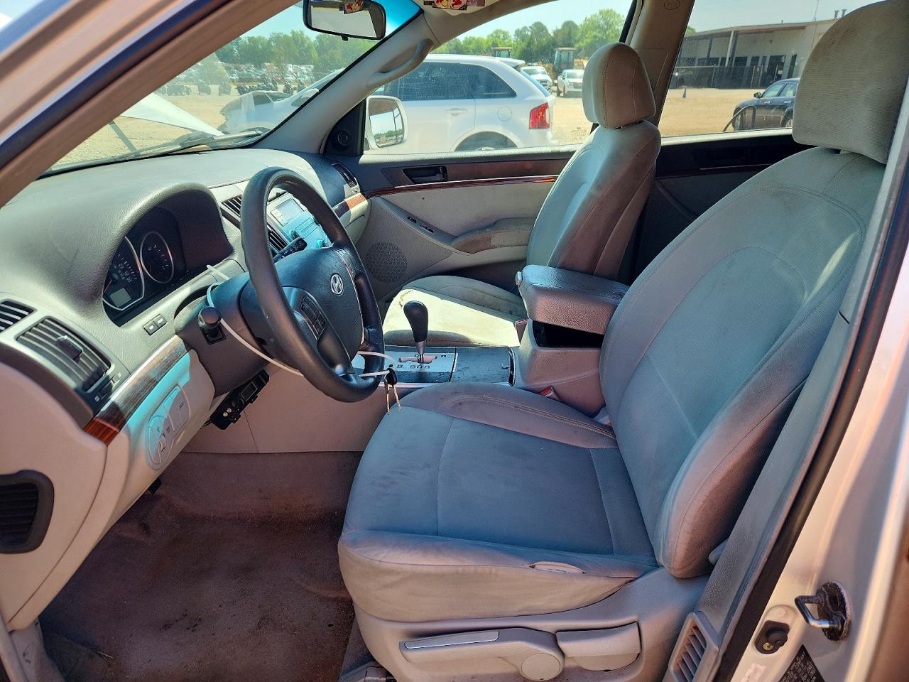 2007 Hyundai Veracruz Gls Silver vin: KM8NU13C97U013737