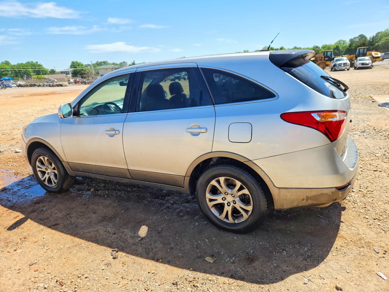 2007 Hyundai Veracruz Gls Silver vin: KM8NU13C97U013737