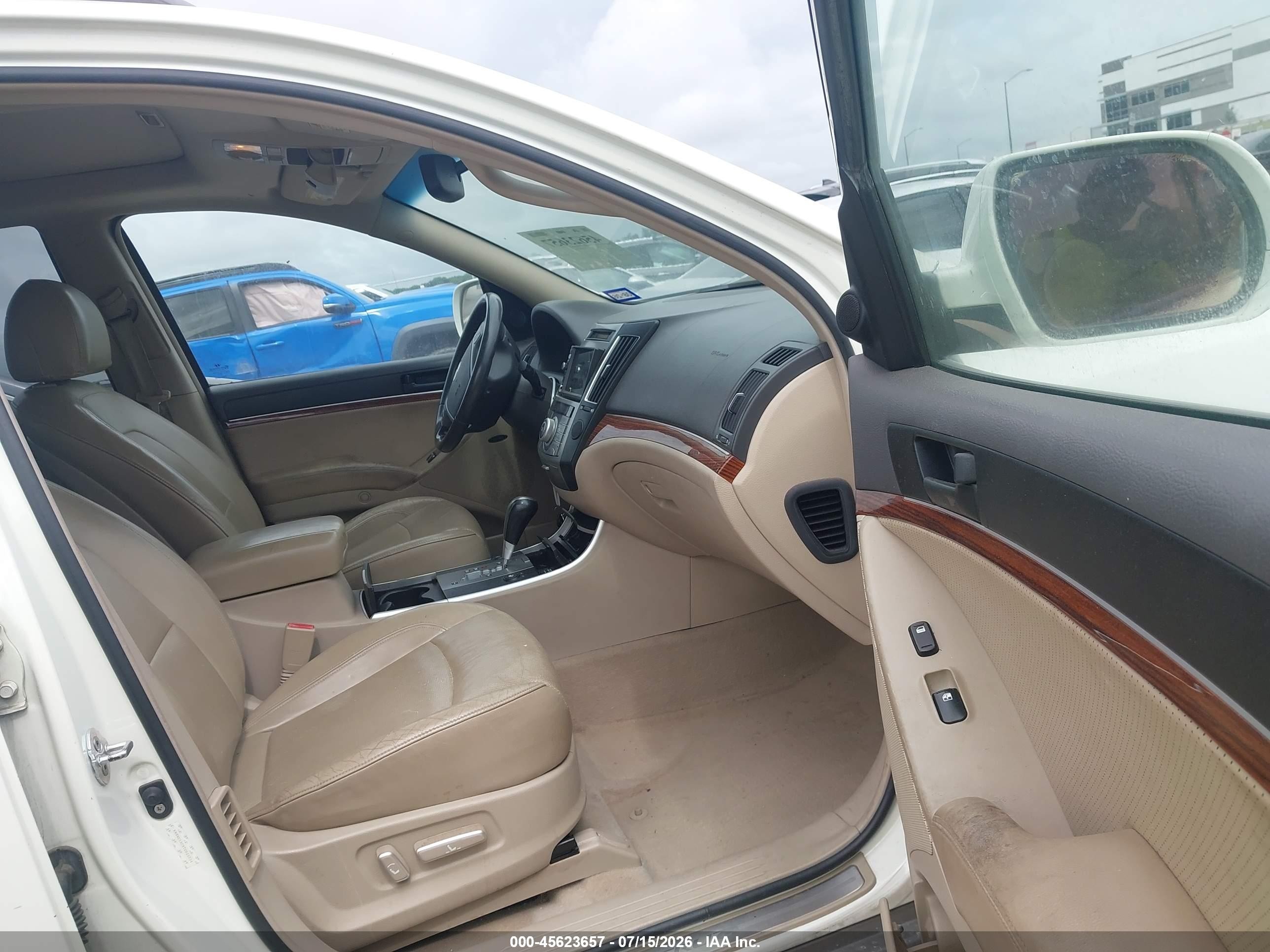 2007 Hyundai Veracruz Gls/limited/se White vin: KM8NU13C97U023734