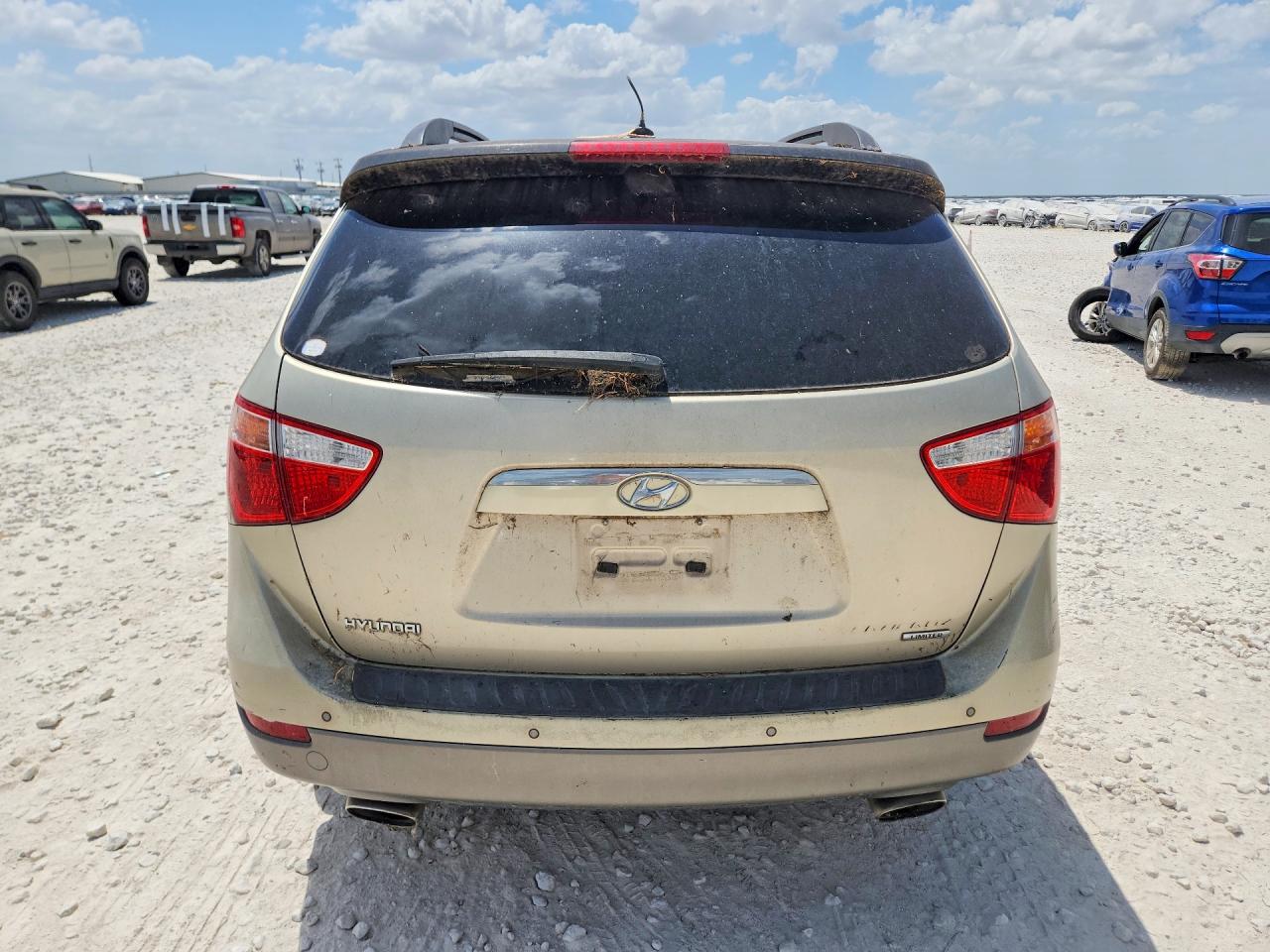 2008 Hyundai Veracruz Gls Beige vin: KM8NU13C98U032189