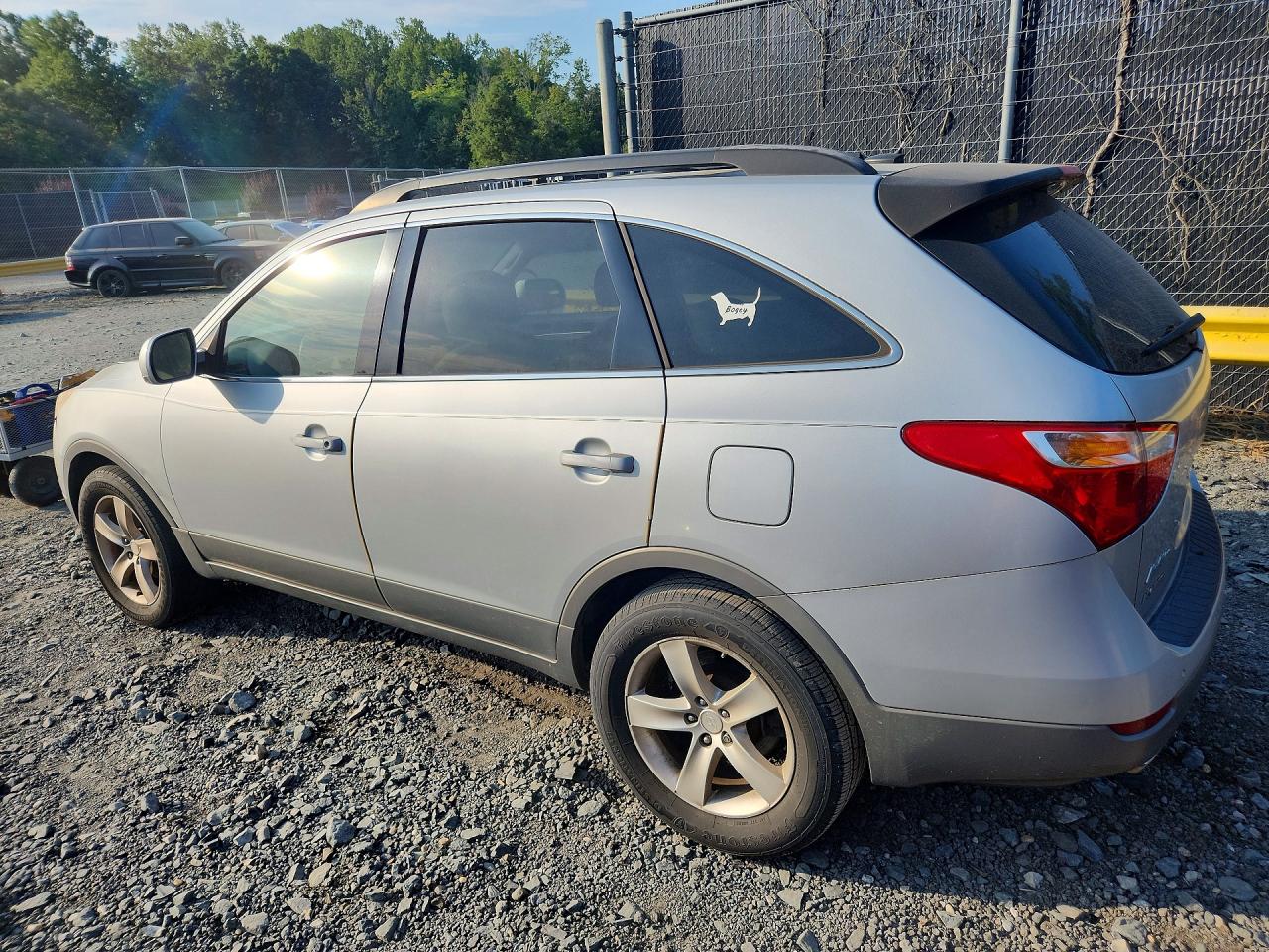 2008 Hyundai Veracruz Gls Silver vin: KM8NU13C98U034864