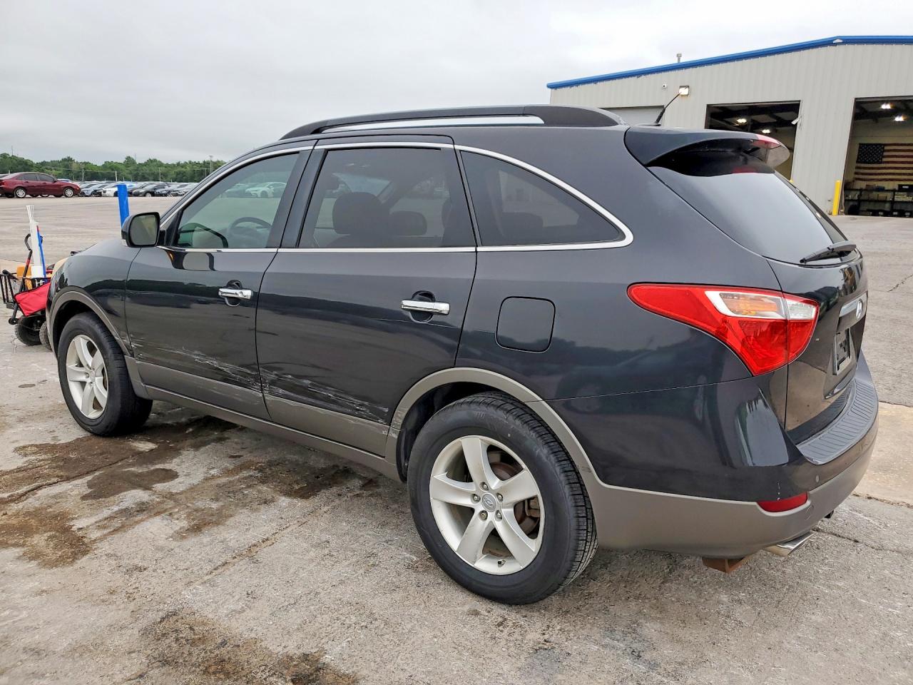2008 Hyundai Veracruz Gls Black vin: KM8NU13C98U050949