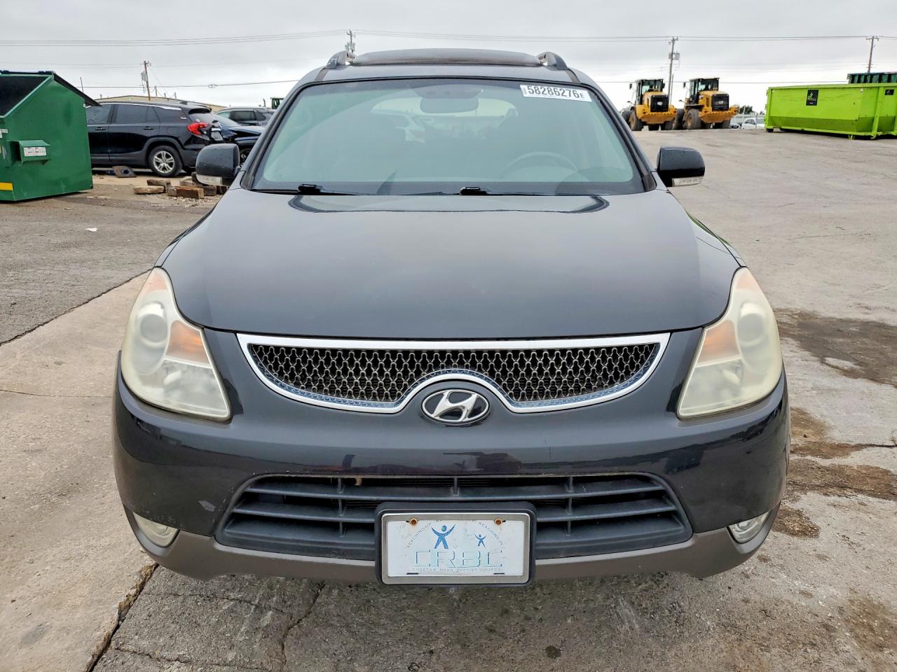 2008 Hyundai Veracruz Gls Black vin: KM8NU13C98U050949