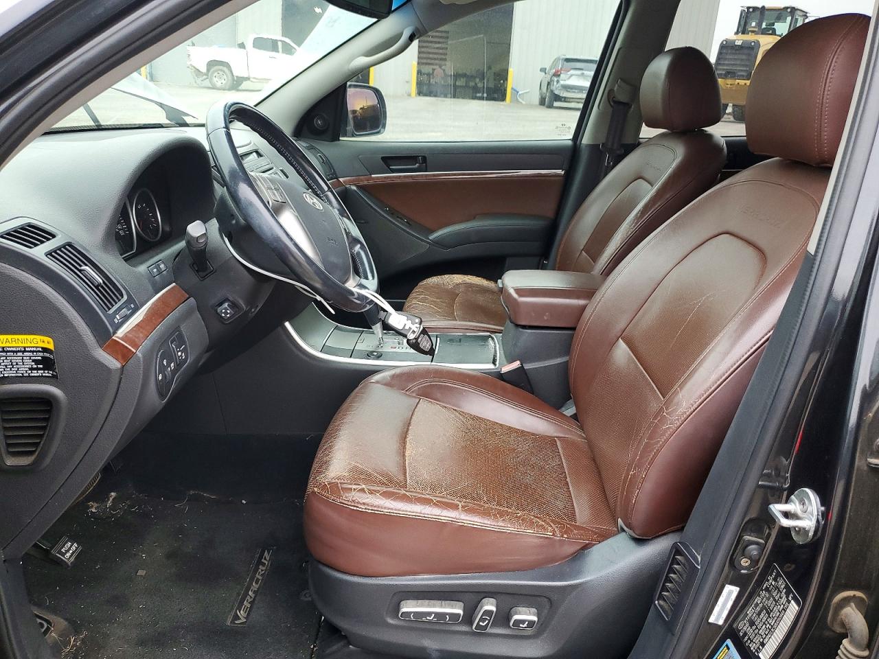 2008 Hyundai Veracruz Gls Black vin: KM8NU13C98U050949