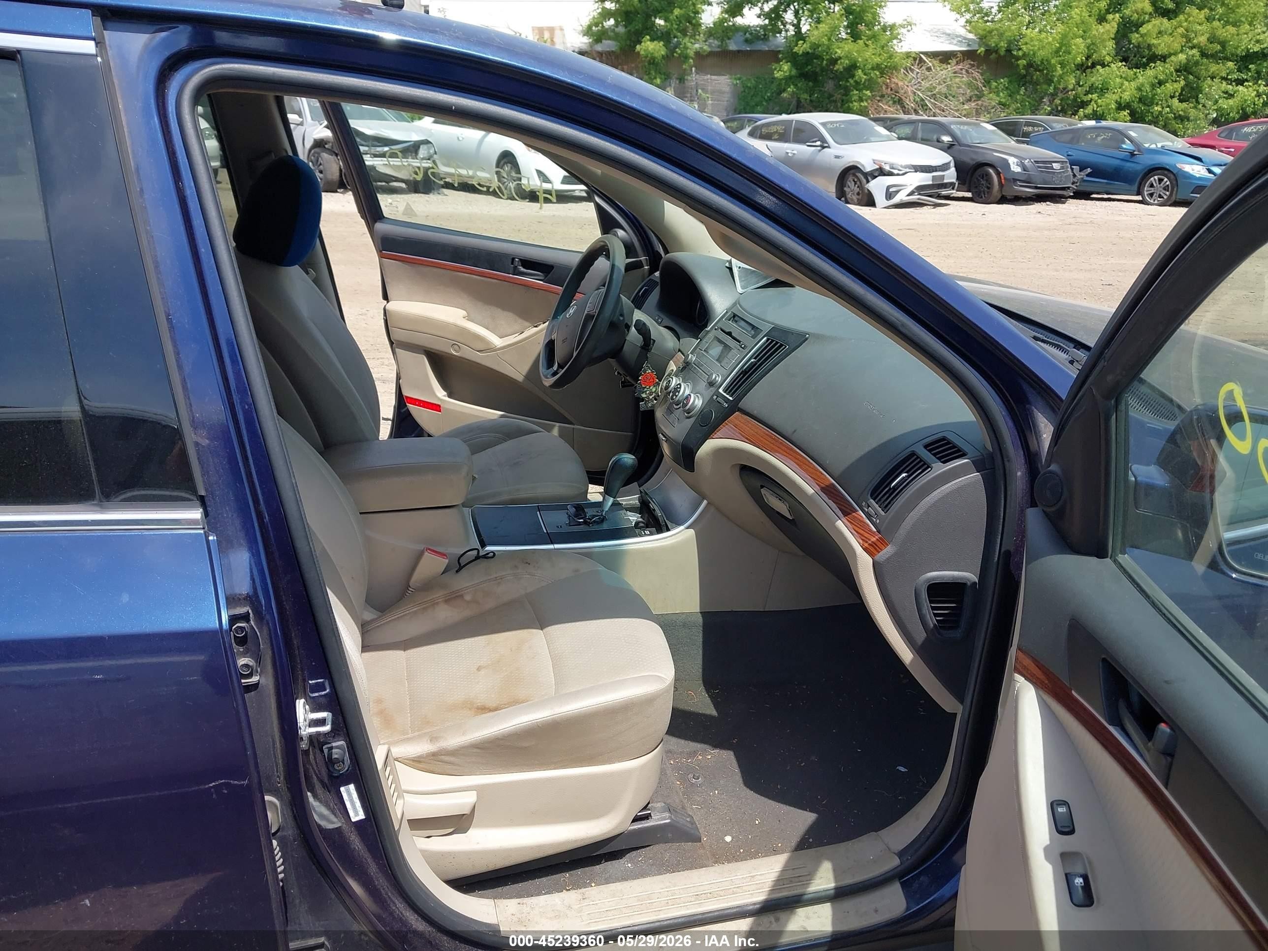 2008 Hyundai Veracruz Gls/se/limited Blue vin: KM8NU13C98U061532