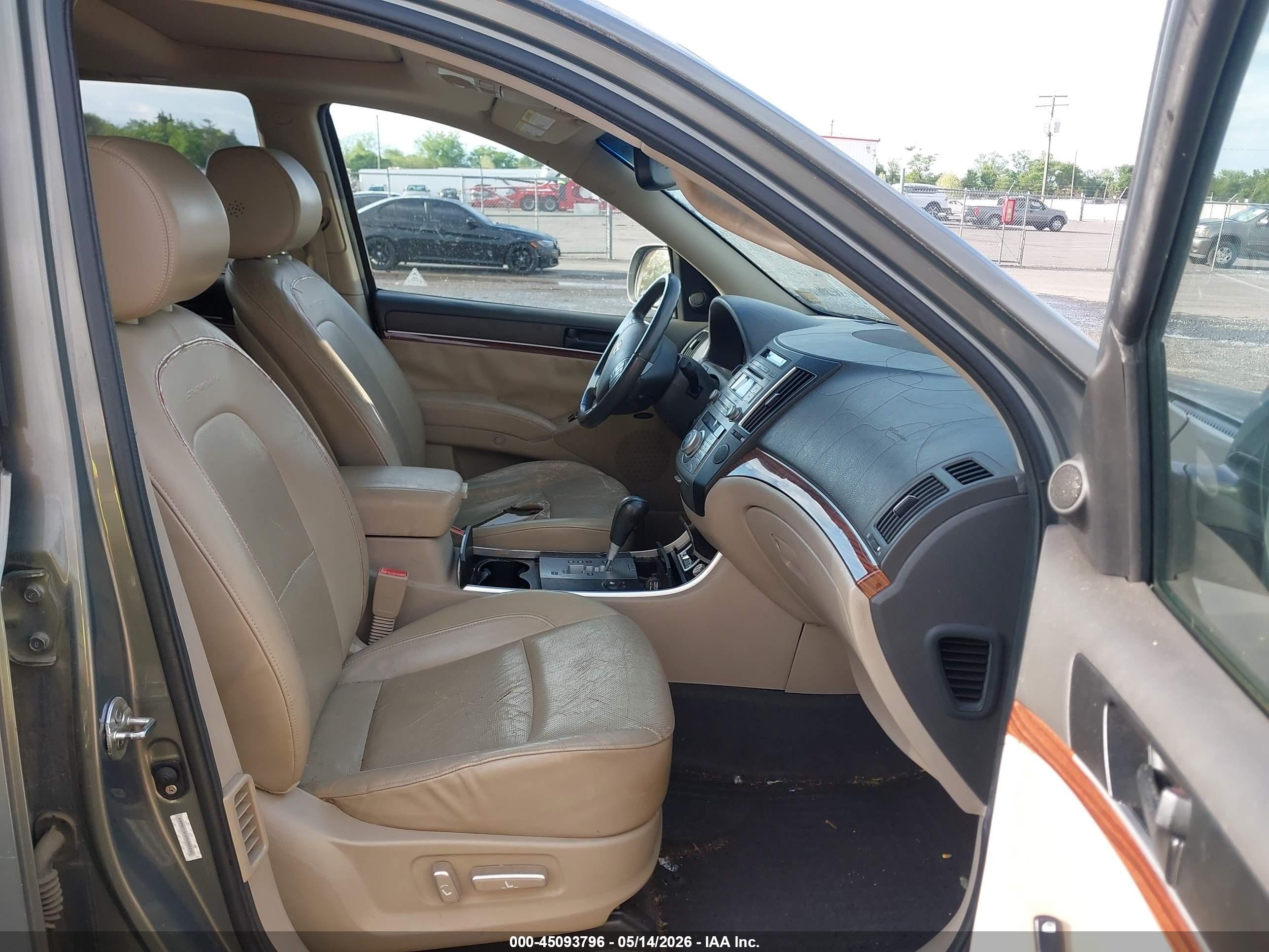 2008 Hyundai Veracruz Gls/limited/se Gray vin: KM8NU13C98U065242