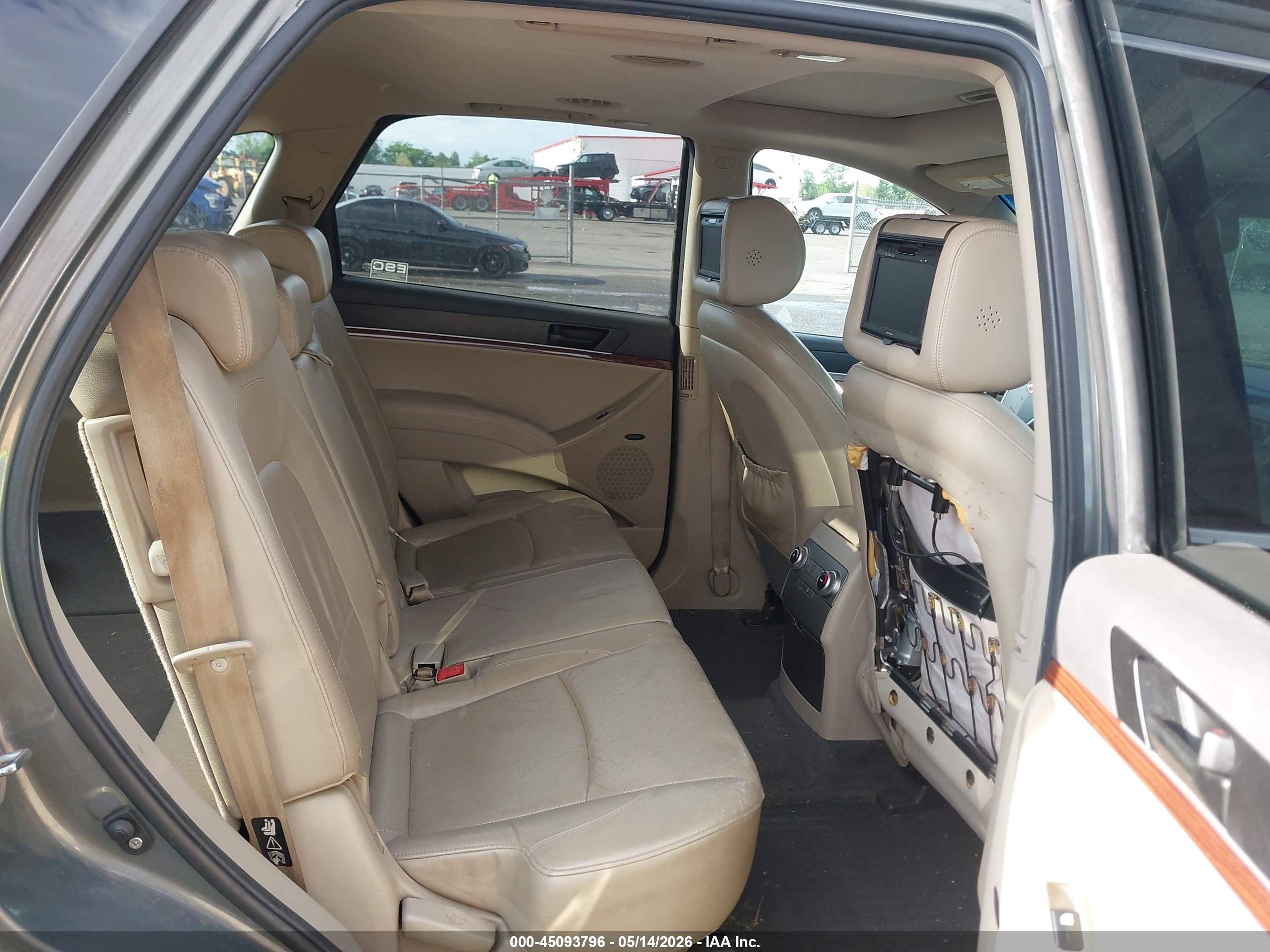 2008 Hyundai Veracruz Gls/limited/se Gray vin: KM8NU13C98U065242