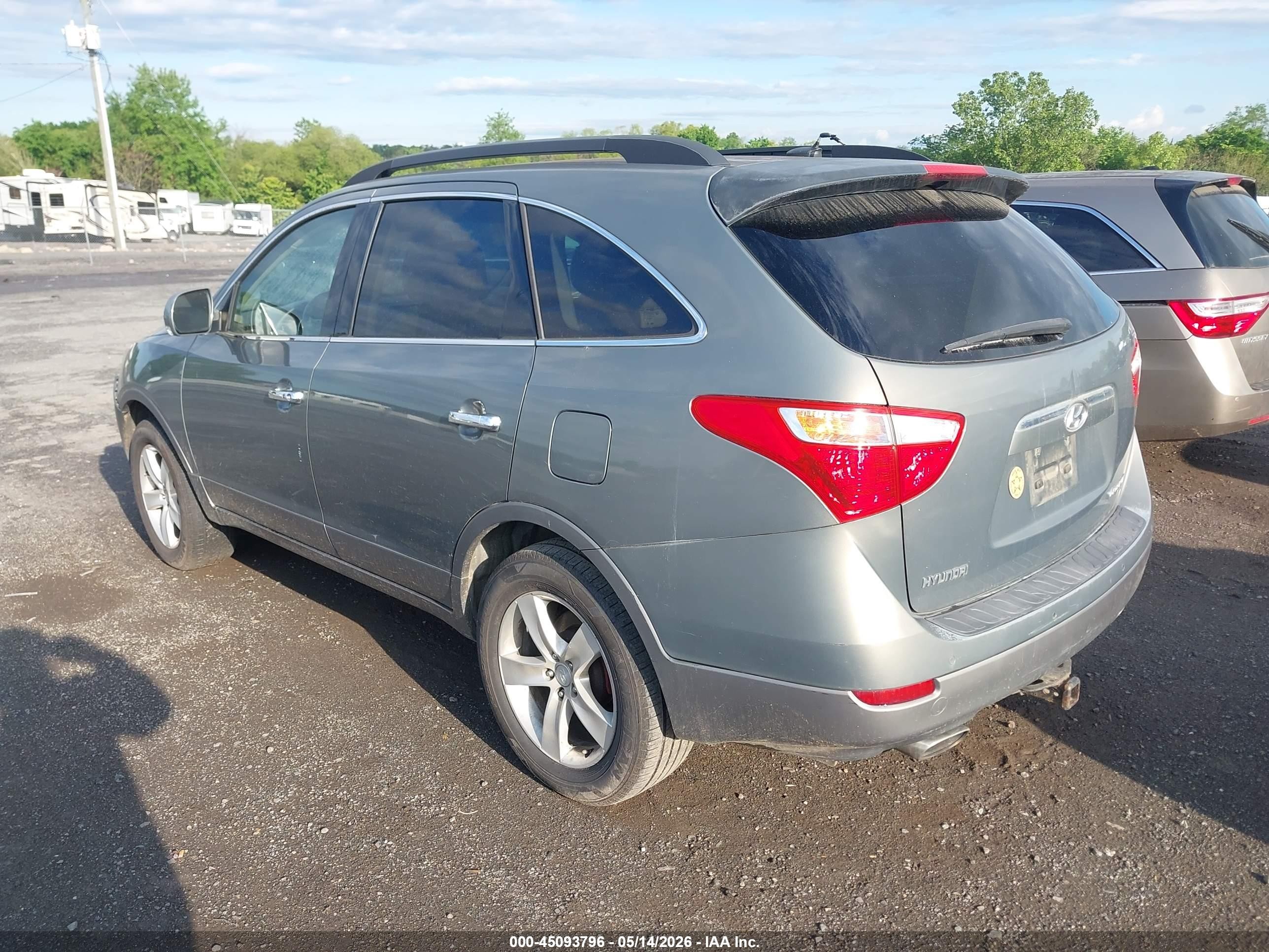 2008 Hyundai Veracruz Gls/limited/se Gray vin: KM8NU13C98U065242
