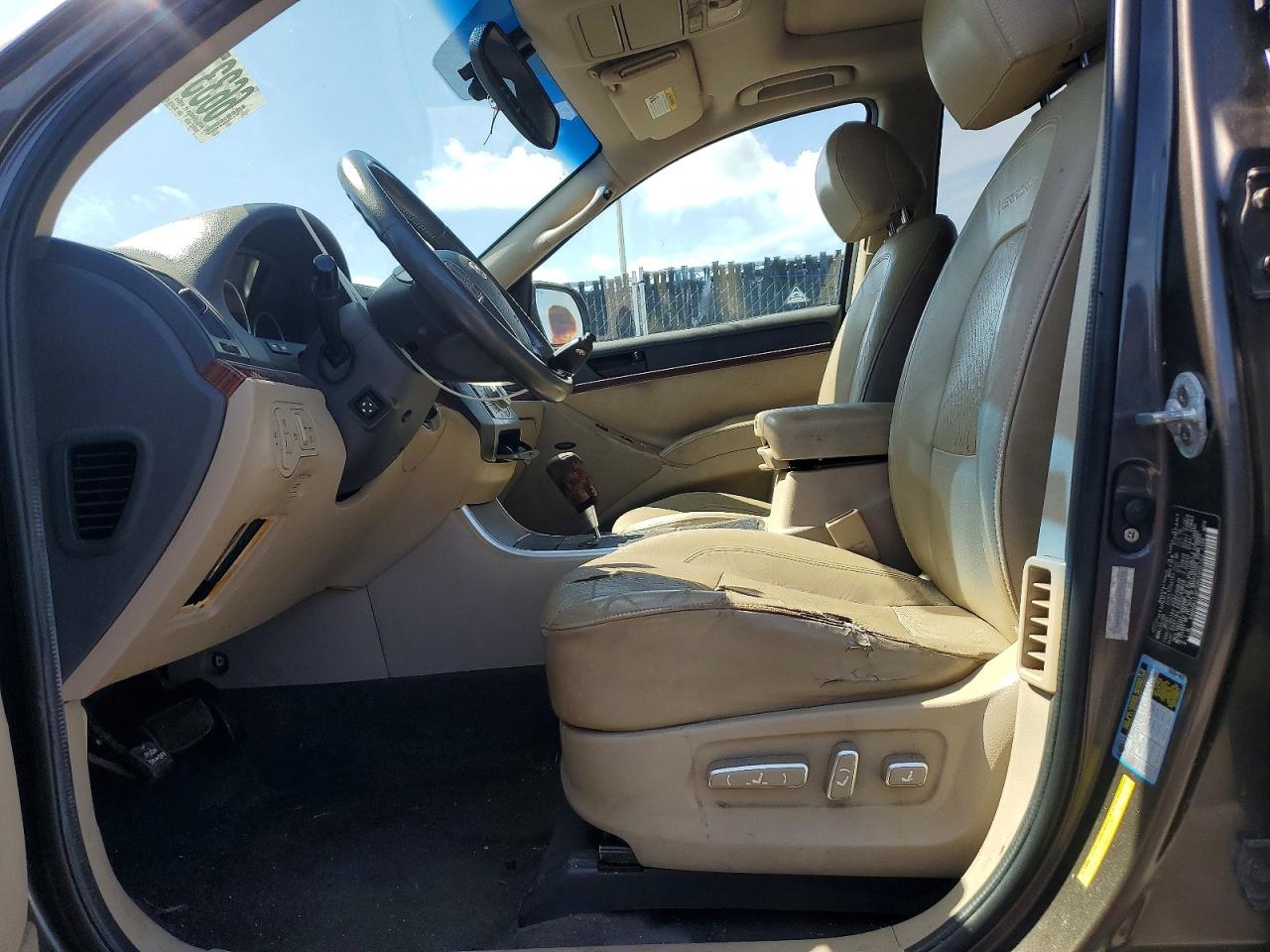 2008 Hyundai Veracruz Gls Gray vin: KM8NU13C98U069162