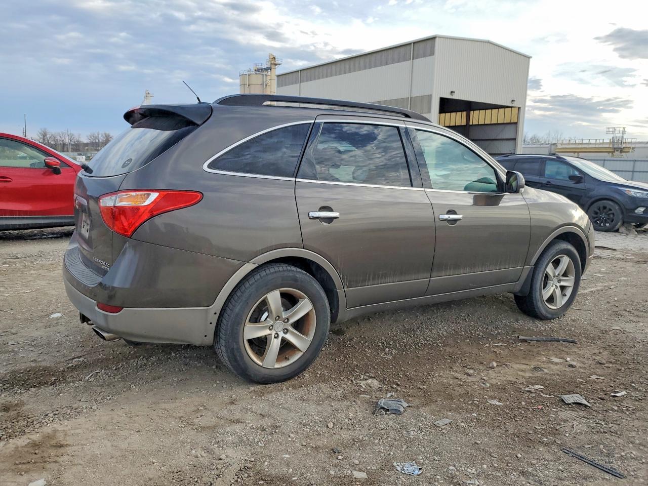 2008 Hyundai Veracruz Gls Brown vin: KM8NU13C98U069243