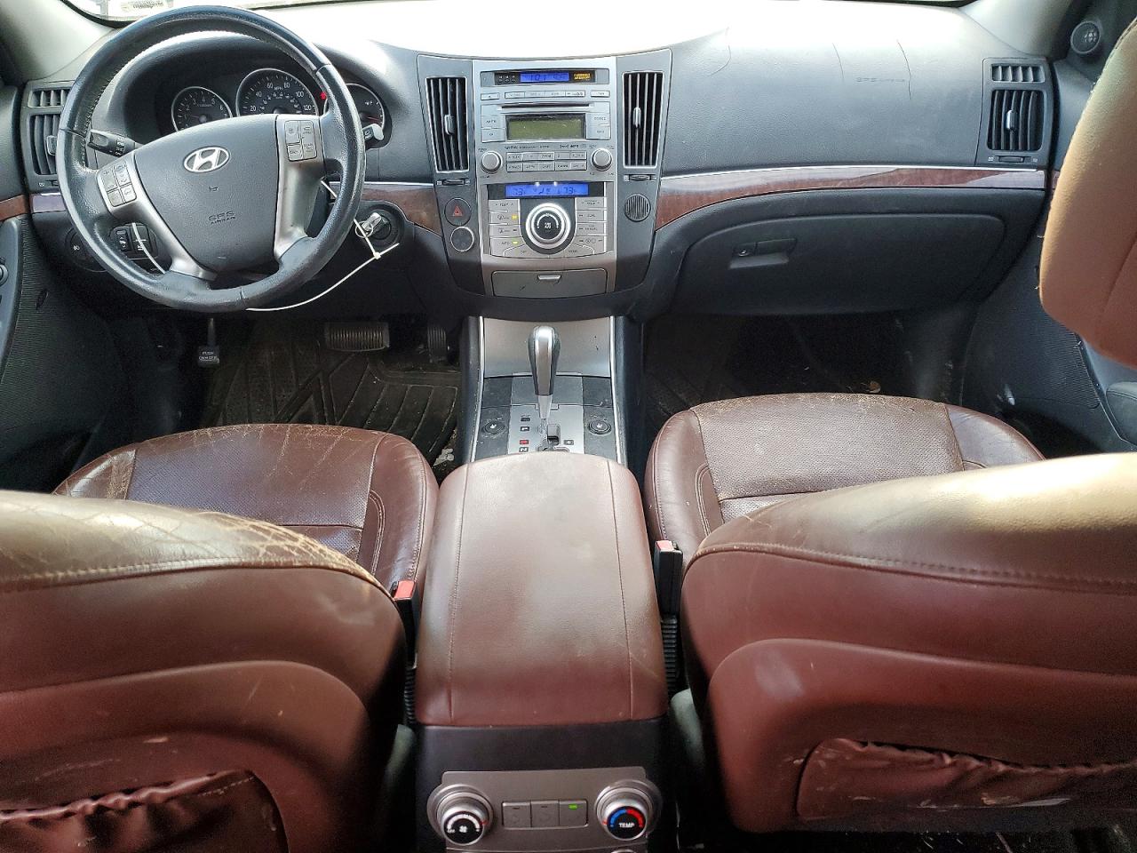 2008 Hyundai Veracruz Gls Brown vin: KM8NU13C98U069243