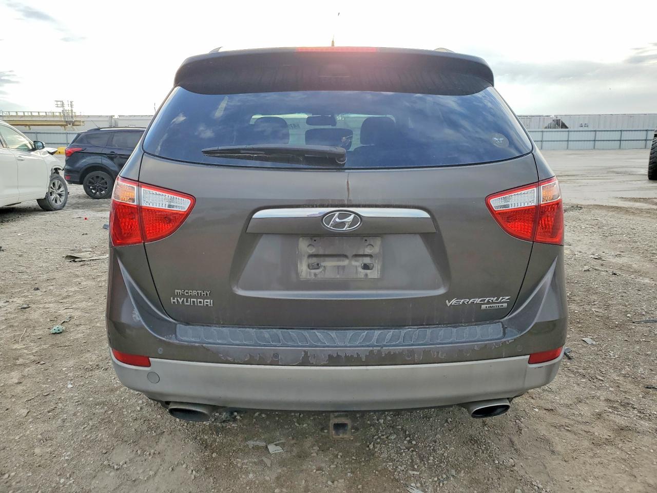 2008 Hyundai Veracruz Gls Brown vin: KM8NU13C98U069243