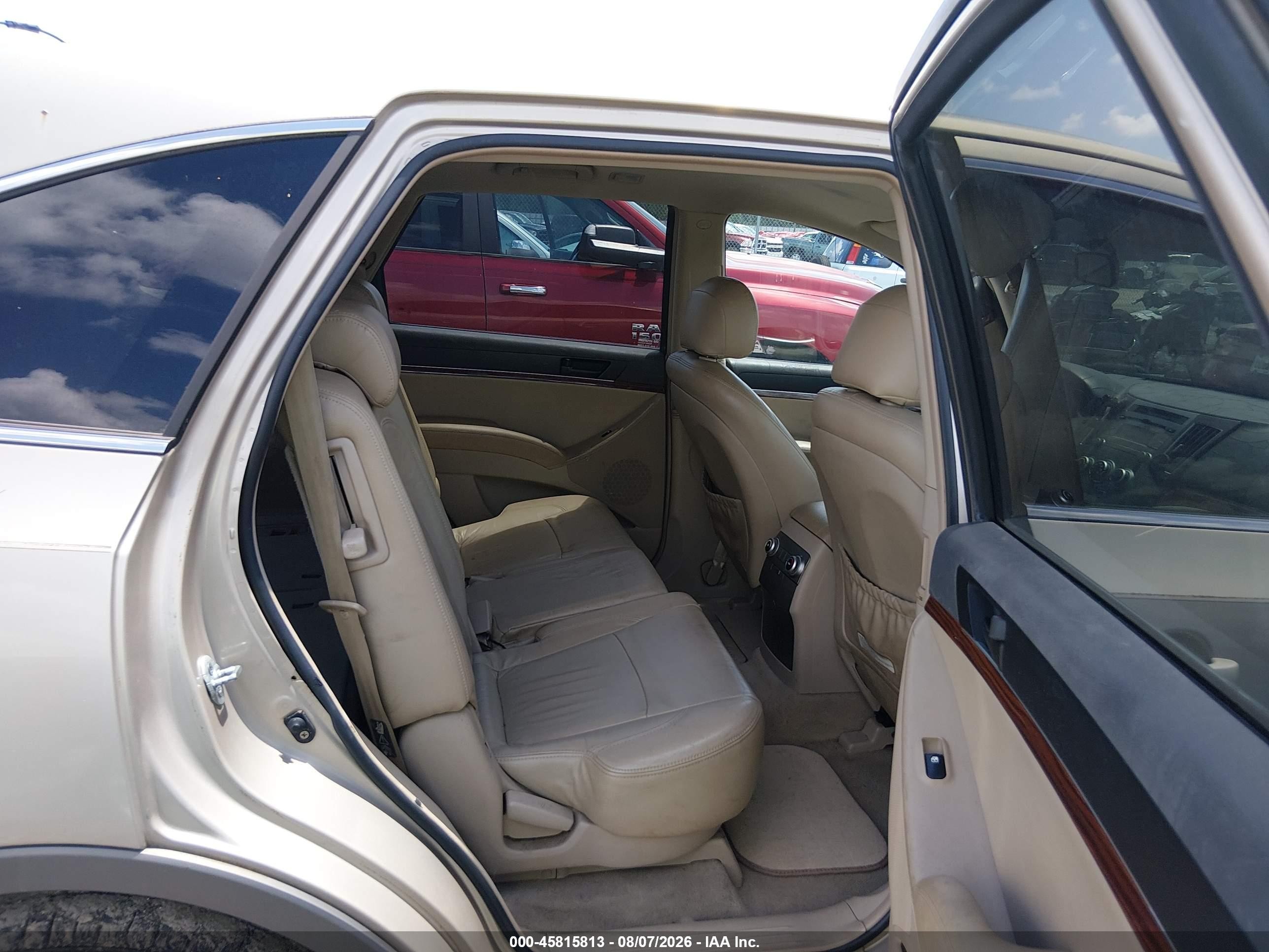 2008 Hyundai Veracruz Gls/limited/se Gold vin: KM8NU13CX8U030984