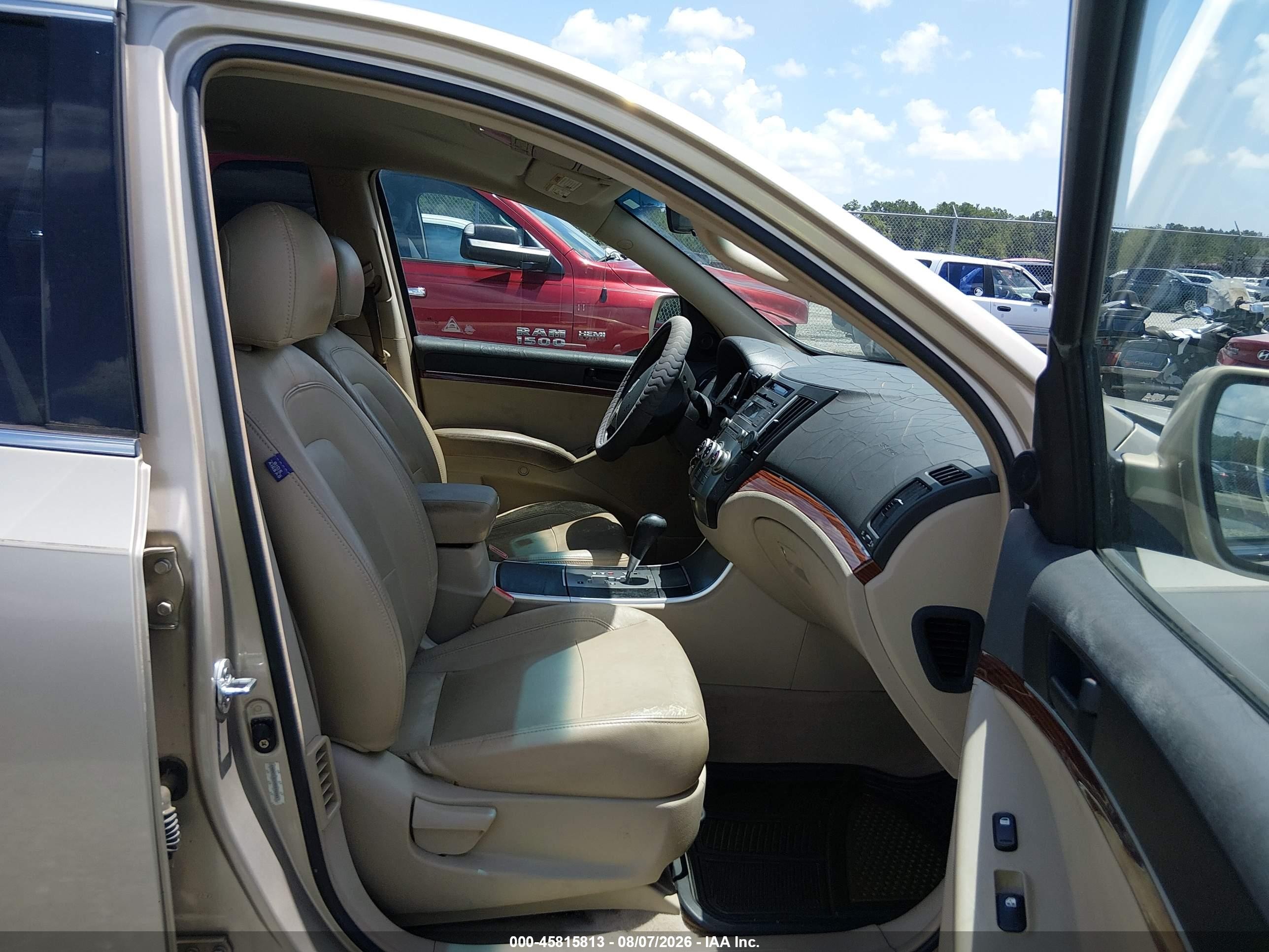 2008 Hyundai Veracruz Gls/limited/se Gold vin: KM8NU13CX8U030984