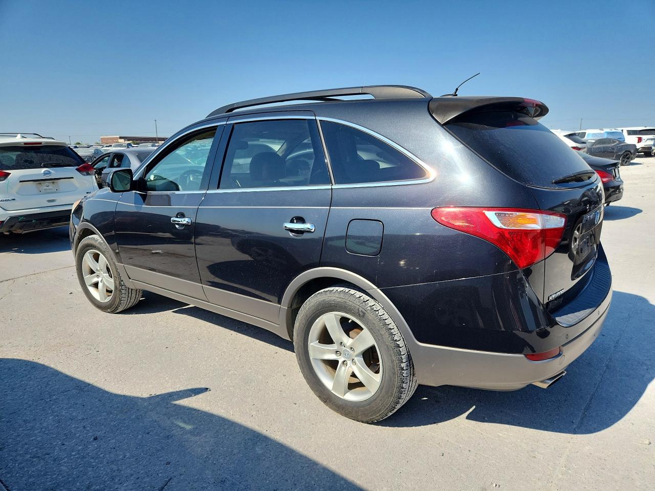2008 Hyundai Veracruz Gls Black vin: KM8NU13CX8U069039