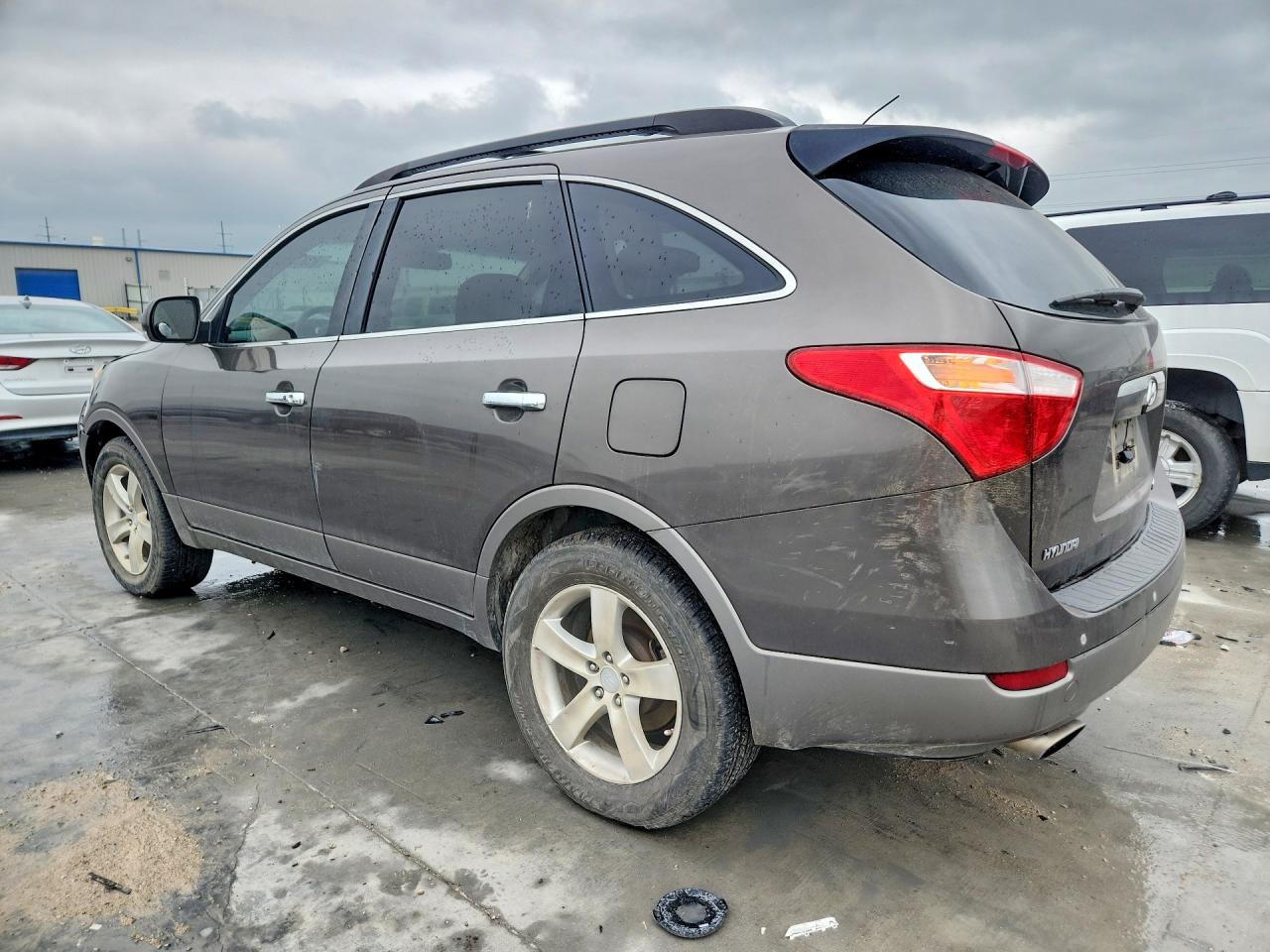 2008 Hyundai Veracruz Gls Brown vin: KM8NU13CX8U072376