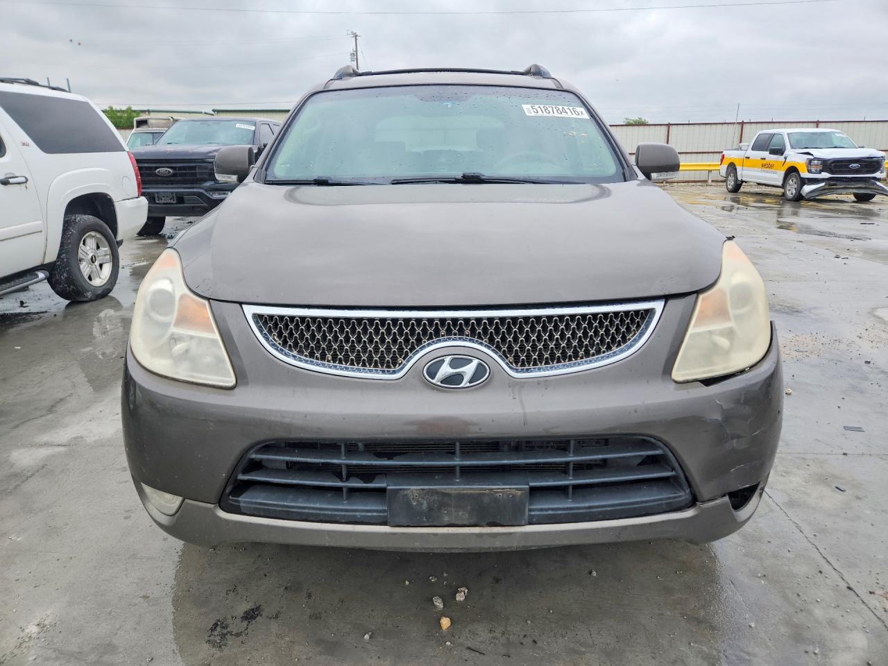 2008 Hyundai Veracruz Gls Brown vin: KM8NU13CX8U072376
