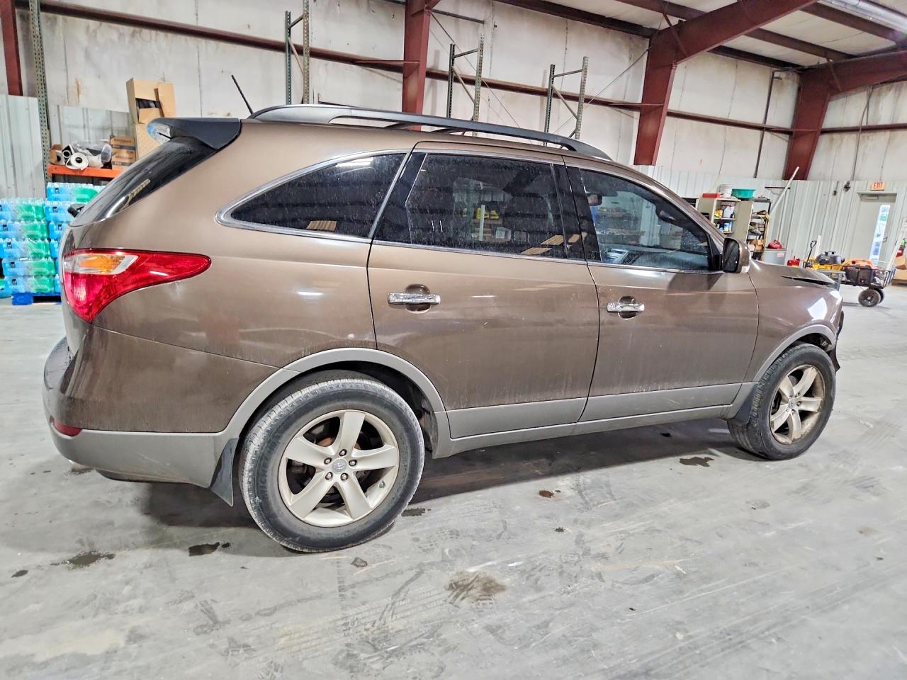 2010 Hyundai Veracruz Limited Brown vin: KM8NU4CC0AU134844