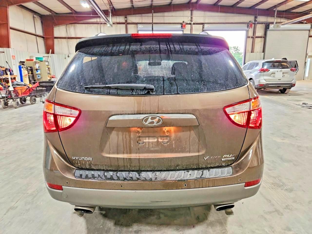 2010 Hyundai Veracruz Limited Brown vin: KM8NU4CC0AU134844
