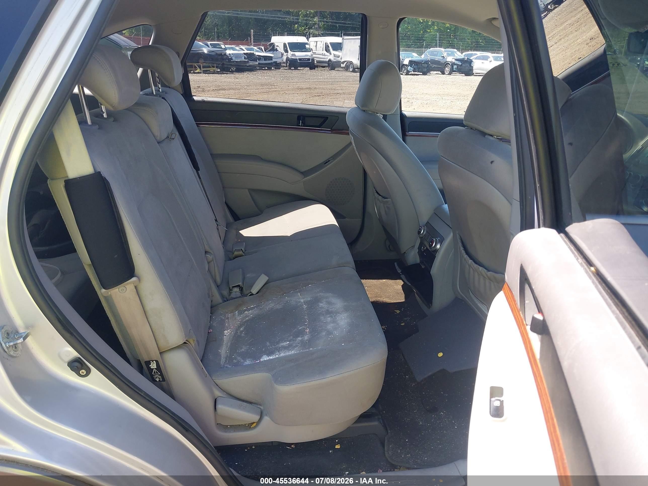2011 Hyundai Veracruz Gls Silver vin: KM8NU4CC0BU143335