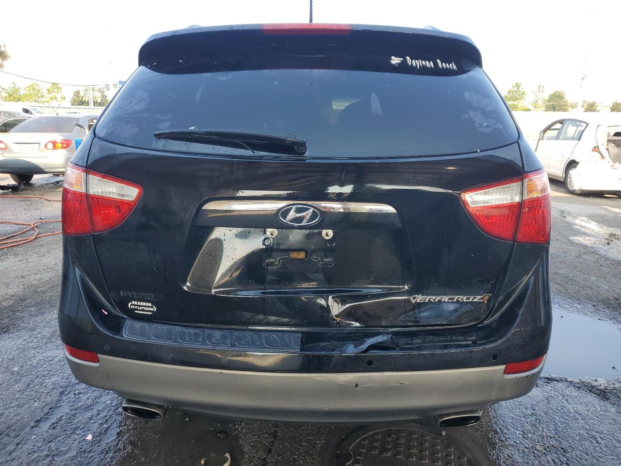 2011 Hyundai Veracruz Gls Black vin: KM8NU4CC0BU166811