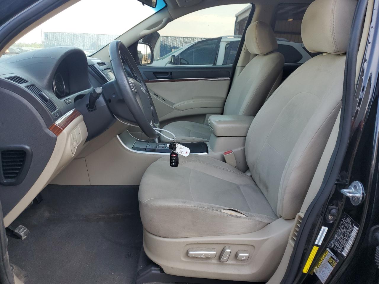 2011 Hyundai Veracruz Gls Black vin: KM8NU4CC0BU166811