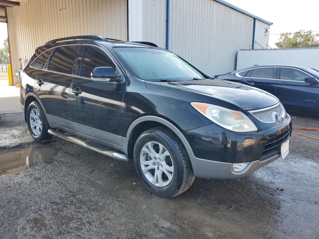 2011 Hyundai Veracruz Gls Black vin: KM8NU4CC0BU166811