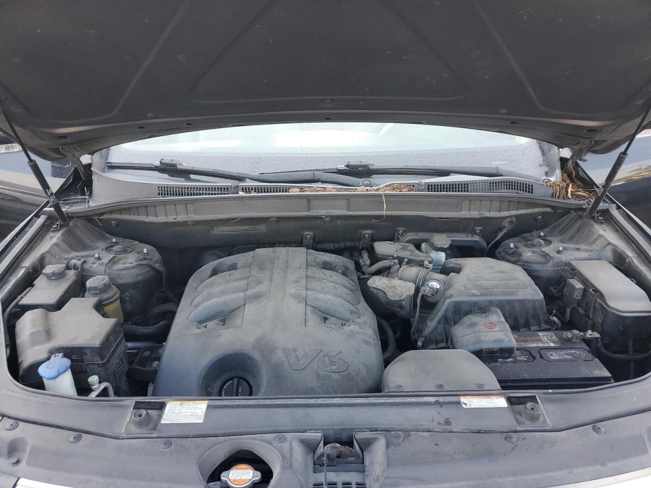 2011 Hyundai Veracruz Gls Black vin: KM8NU4CC0BU166811