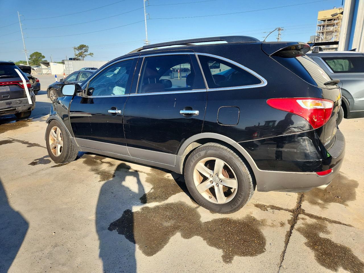 2011 Hyundai Veracruz Limited Charcoal vin: KM8NU4CC0BU176562