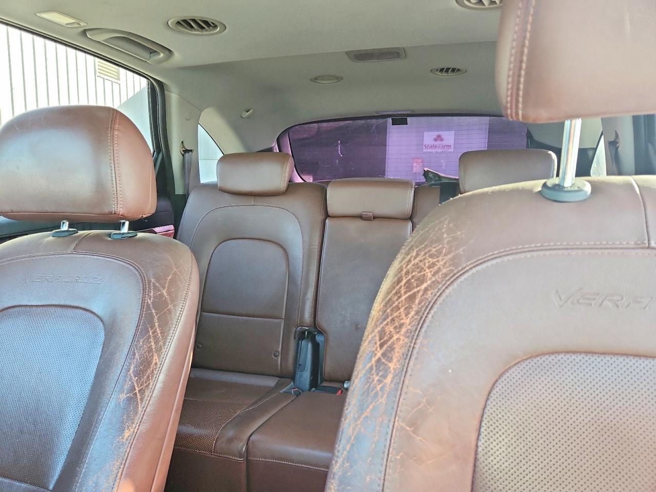 2011 Hyundai Veracruz Limited Charcoal vin: KM8NU4CC0BU176562