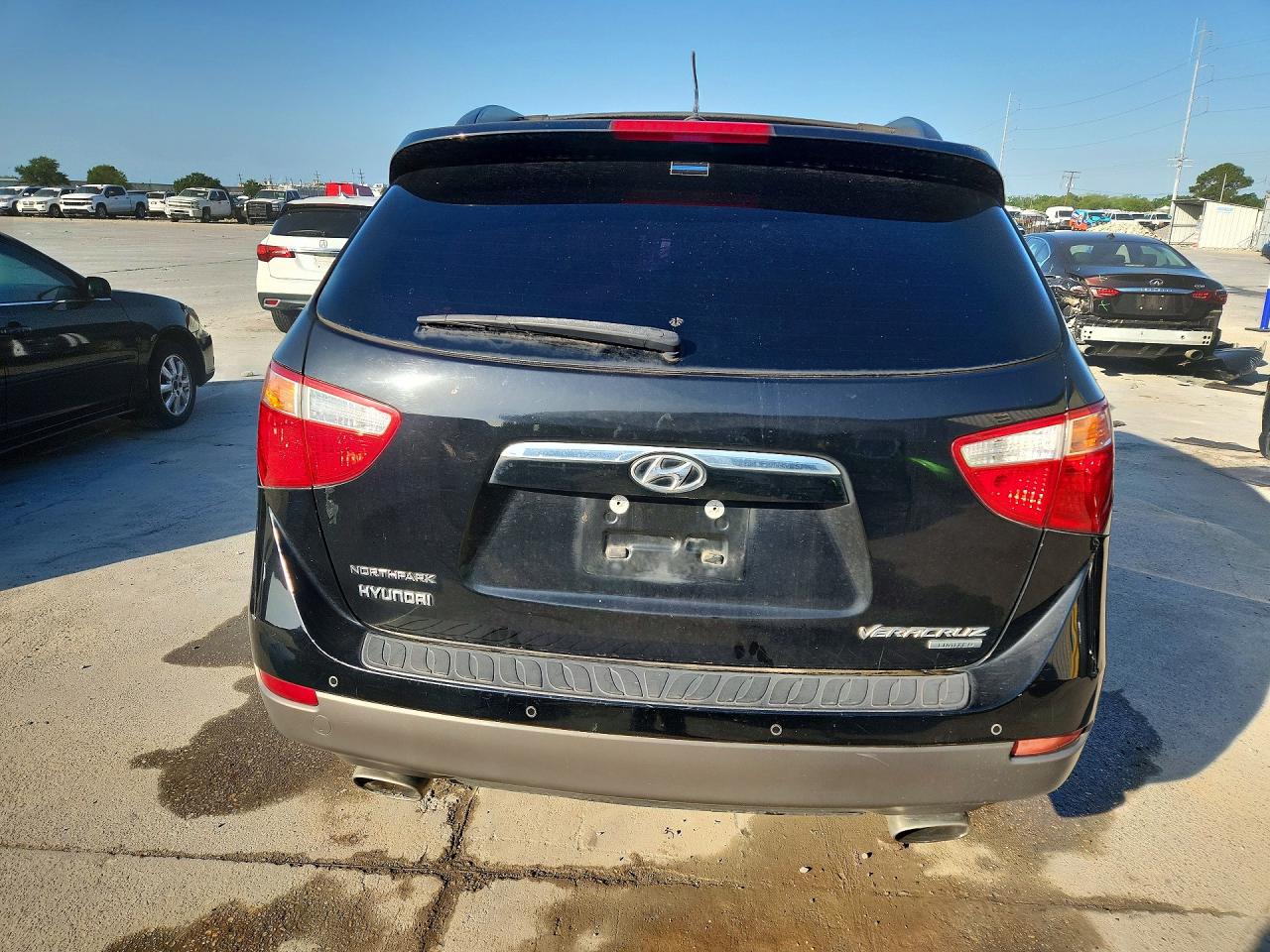 2011 Hyundai Veracruz Limited Charcoal vin: KM8NU4CC0BU176562