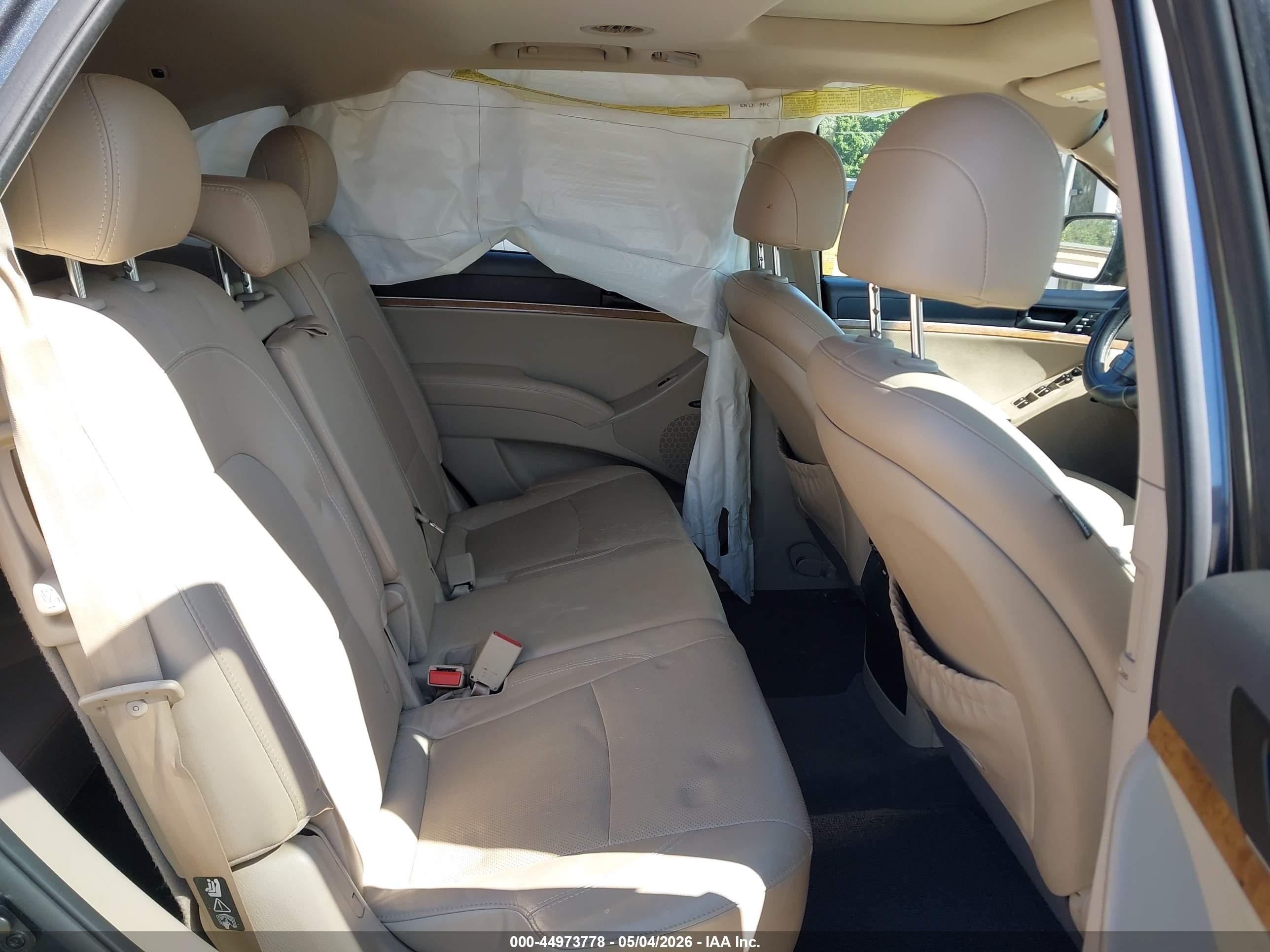 2012 Hyundai Veracruz Limited Gray vin: KM8NU4CC0CU203809
