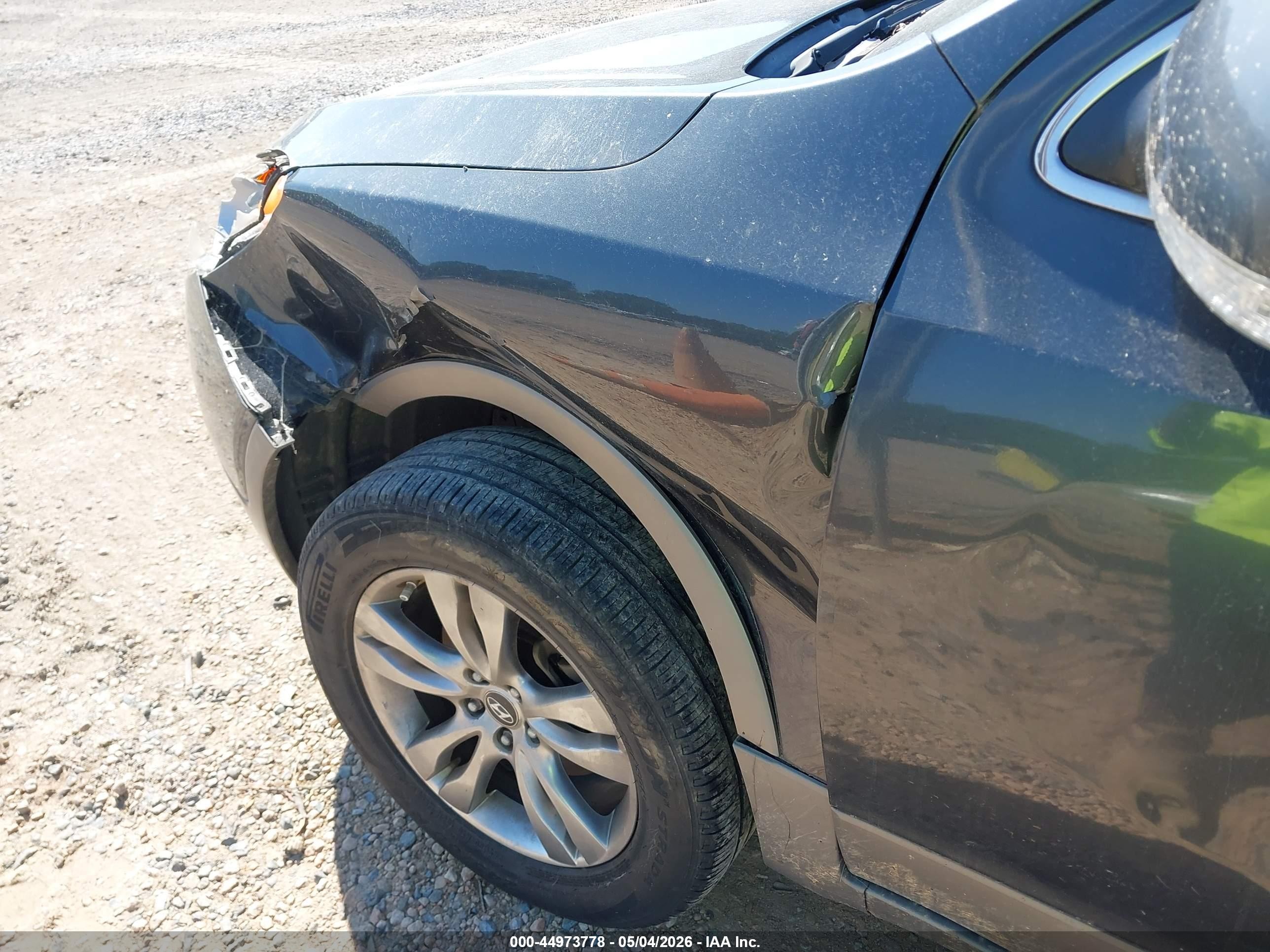 2012 Hyundai Veracruz Limited Gray vin: KM8NU4CC0CU203809