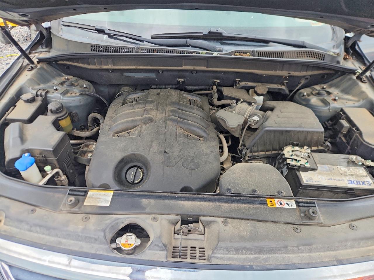 2012 Hyundai Veracruz Gls Gray vin: KM8NU4CC0CU204510