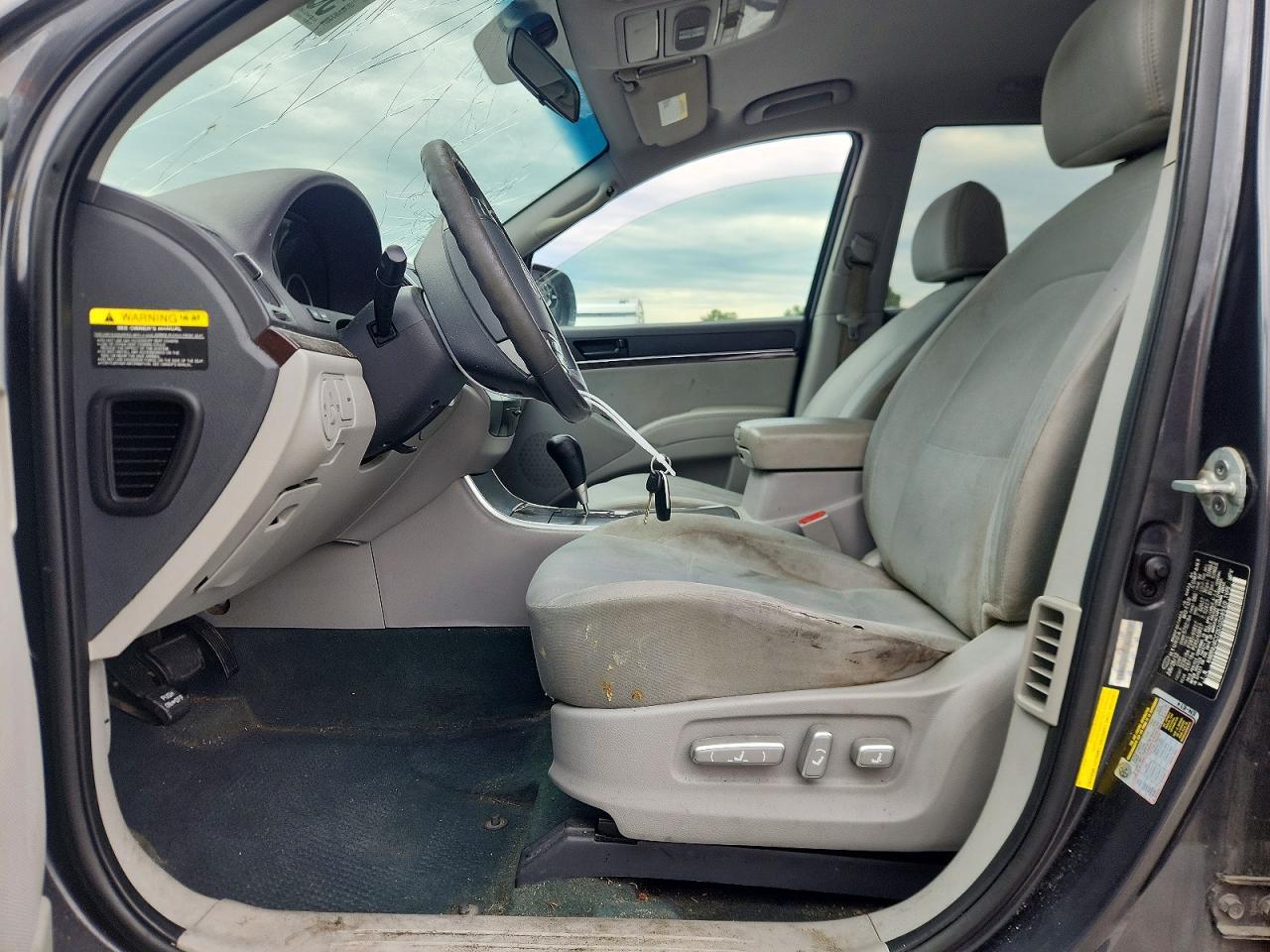 2012 Hyundai Veracruz Gls Gray vin: KM8NU4CC0CU204510