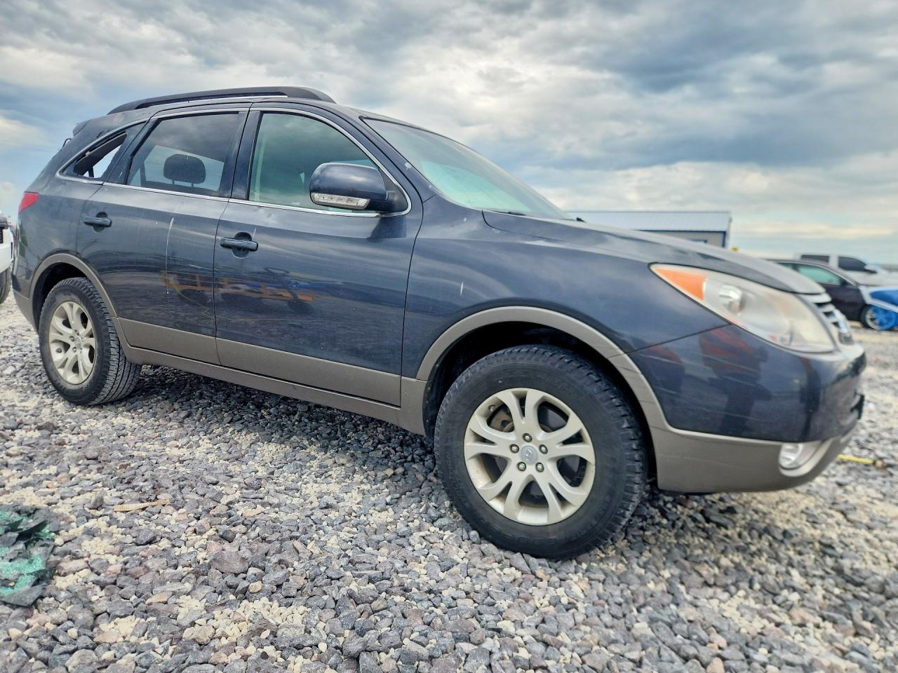 2012 Hyundai Veracruz Gls Gray vin: KM8NU4CC0CU204510
