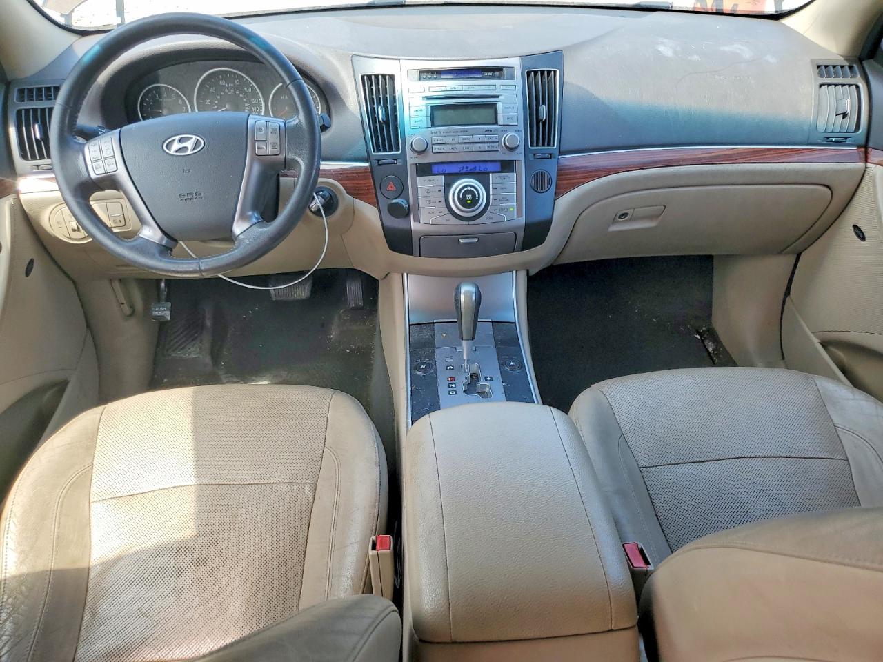 2010 Hyundai Veracruz Limited Beige vin: KM8NU4CC1AU136537