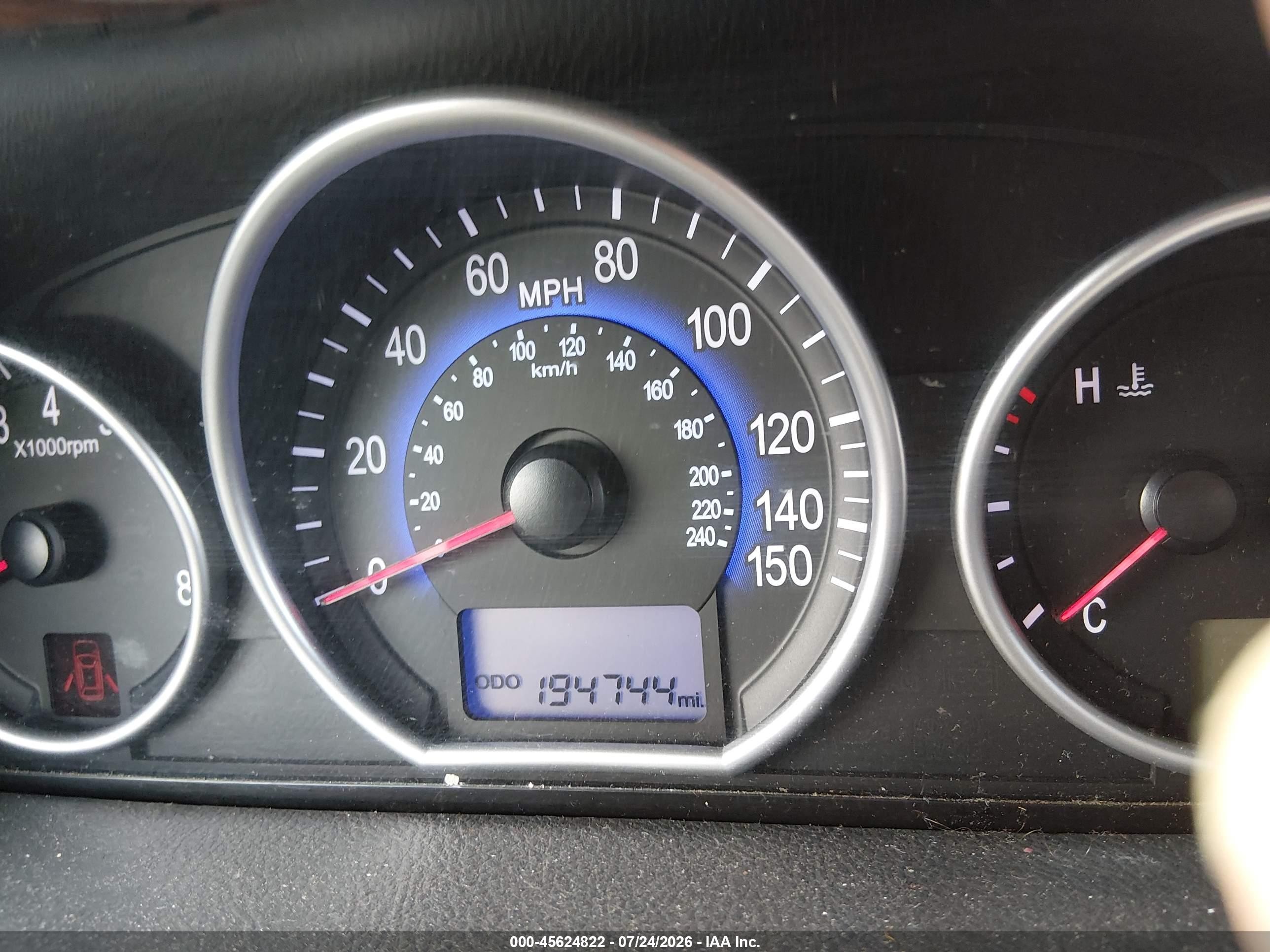 2011 Hyundai Veracruz Gls Blue vin: KM8NU4CC1BU173234